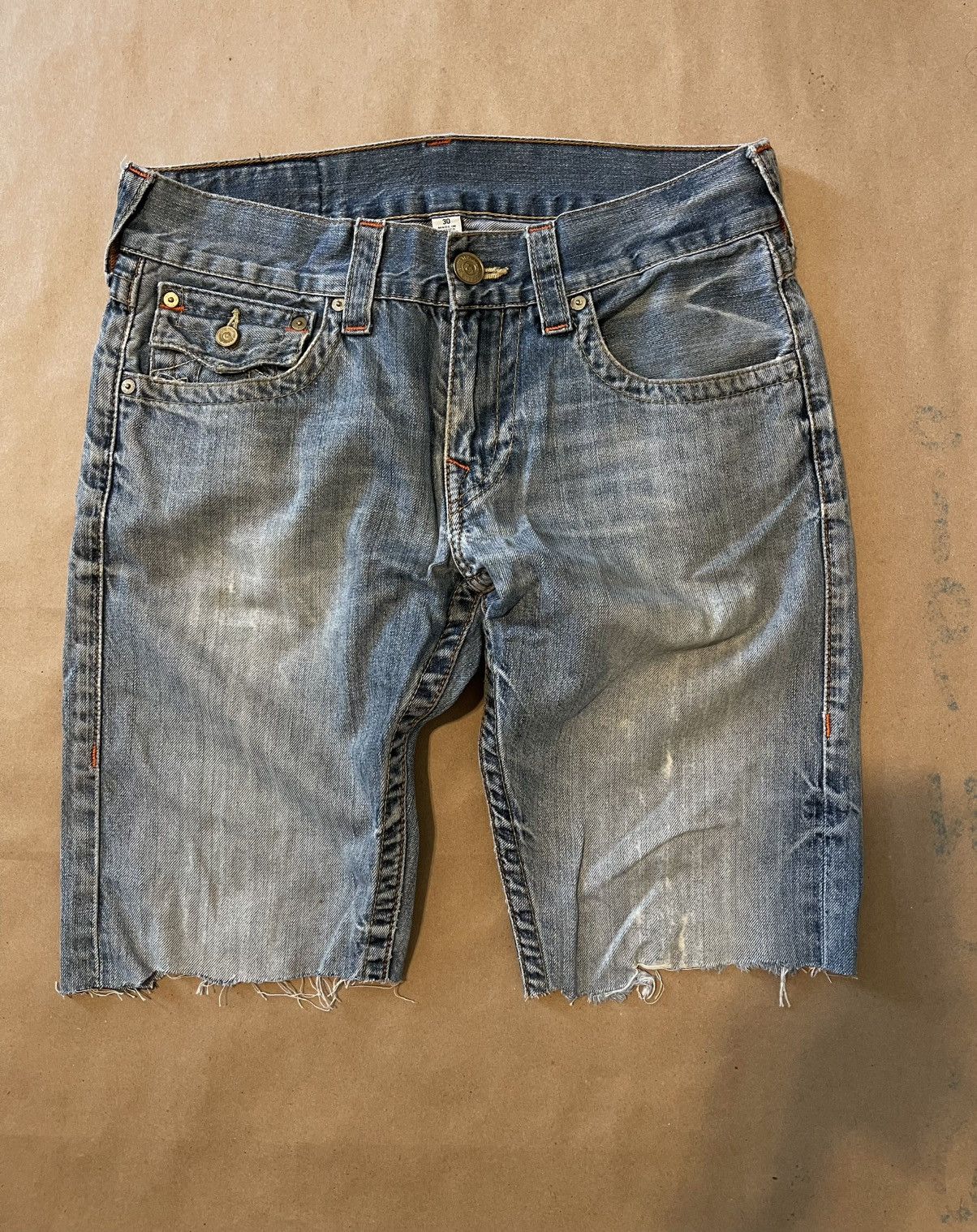 True Religion CUSTOM CUT TRUE RELIGION JORTS W30 Size US 30 / EU 46 - 1 Thumbnail