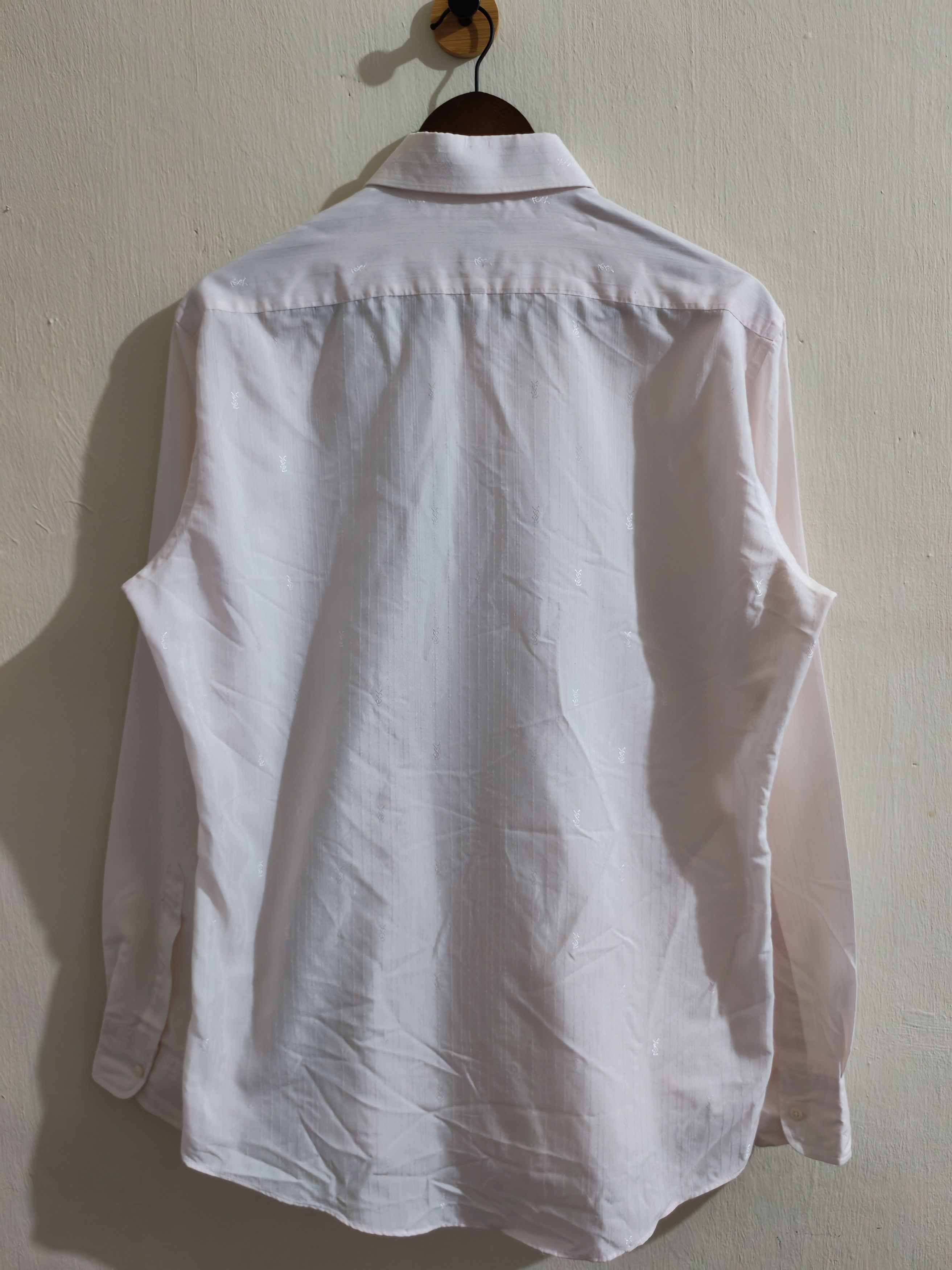 Yves Saint Laurent YSL embroidery shirt Size US L / EU 52-54 / 3 - 7 Thumbnail