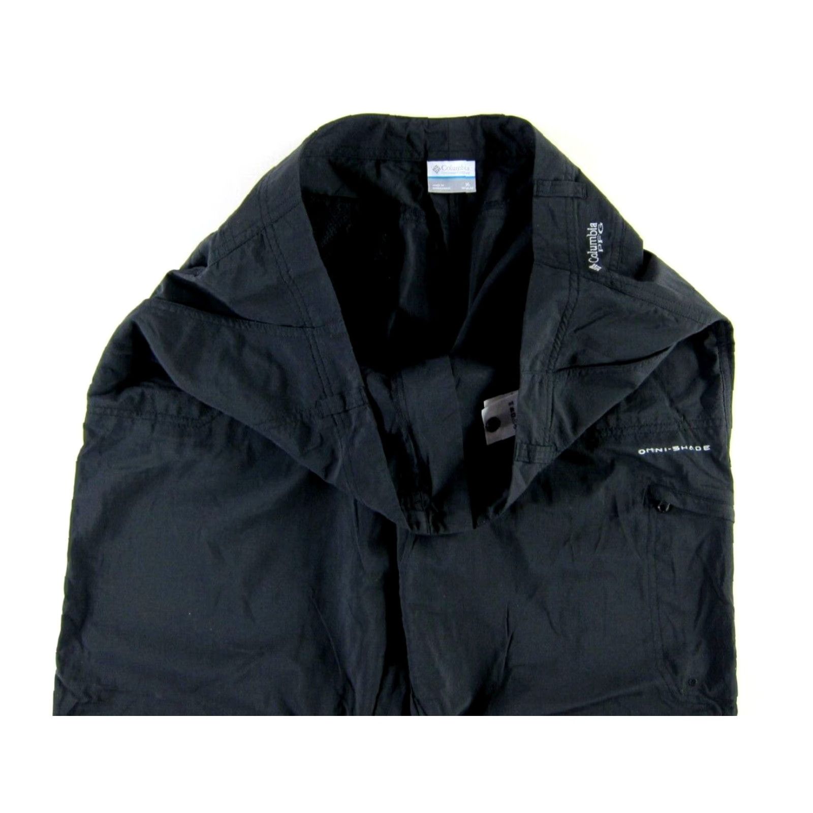 Vintage Columbia Women 16 Black 100% Nylon Lightweight Travel Packable Active Cargo Pant Size 38" / US 16 / IT 52 - 5 Thumbnail