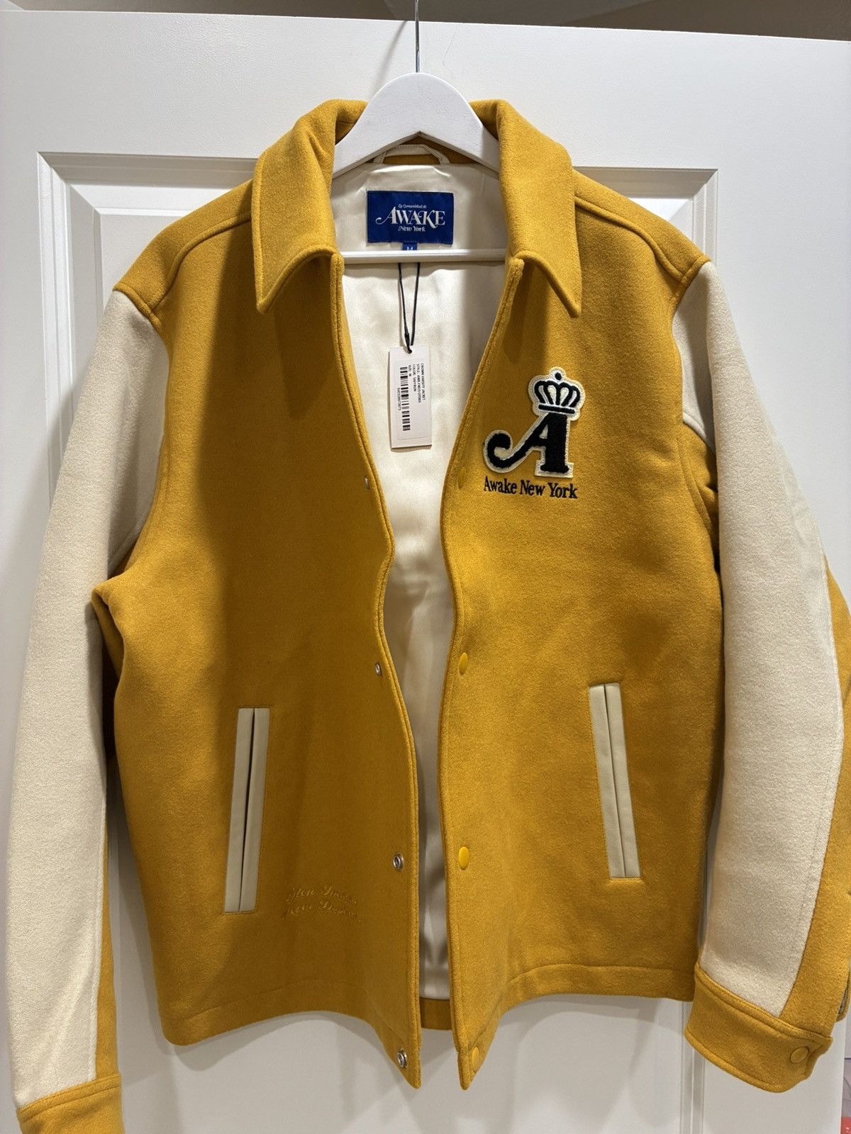 Awake NY Awake NY Royal Crown Varsity Jacket Size US M / EU 48-50 / 2 - 6 Thumbnail