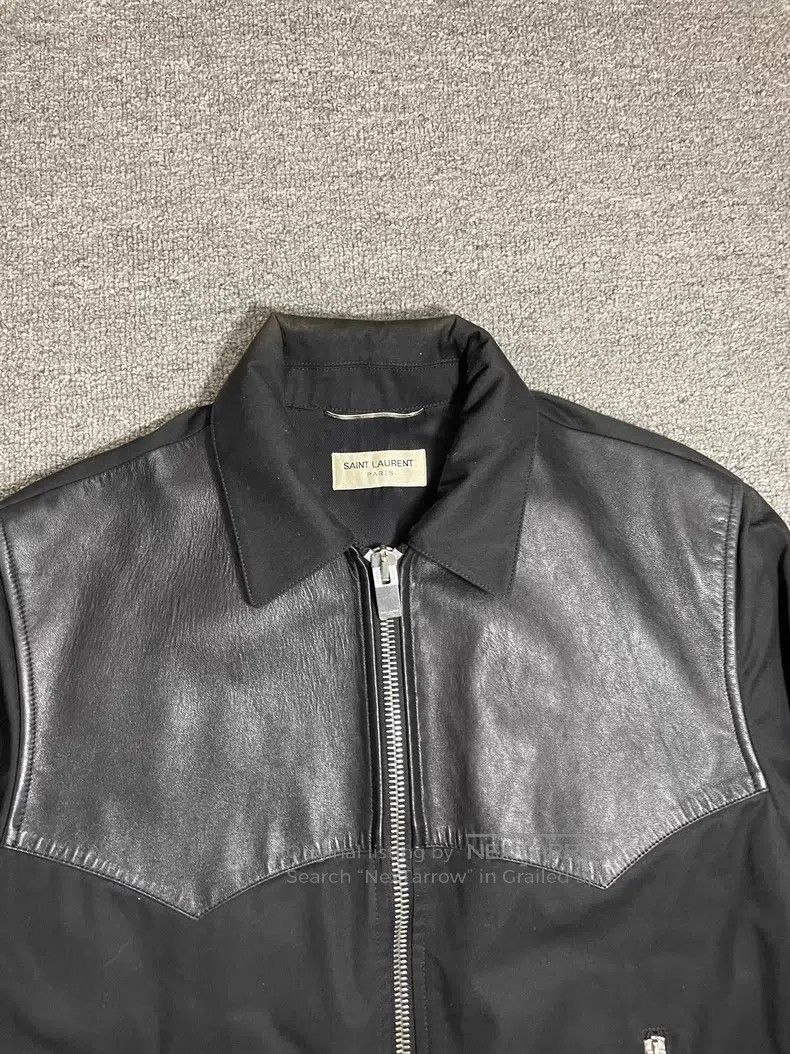 Saint Laurent Paris Saint Laurent Paris Sheepskin Double Zip Pocket Patchwork Size US S / EU 44-46 / 1 - 3 Thumbnail