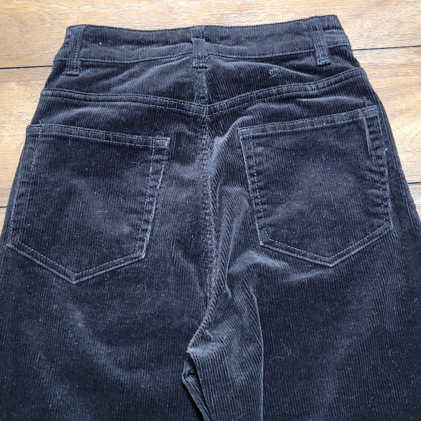 H&M H&M Divided Black Corduroy Pants - Size 0 Size 25" / US 0 / IT 36 - 4 Thumbnail