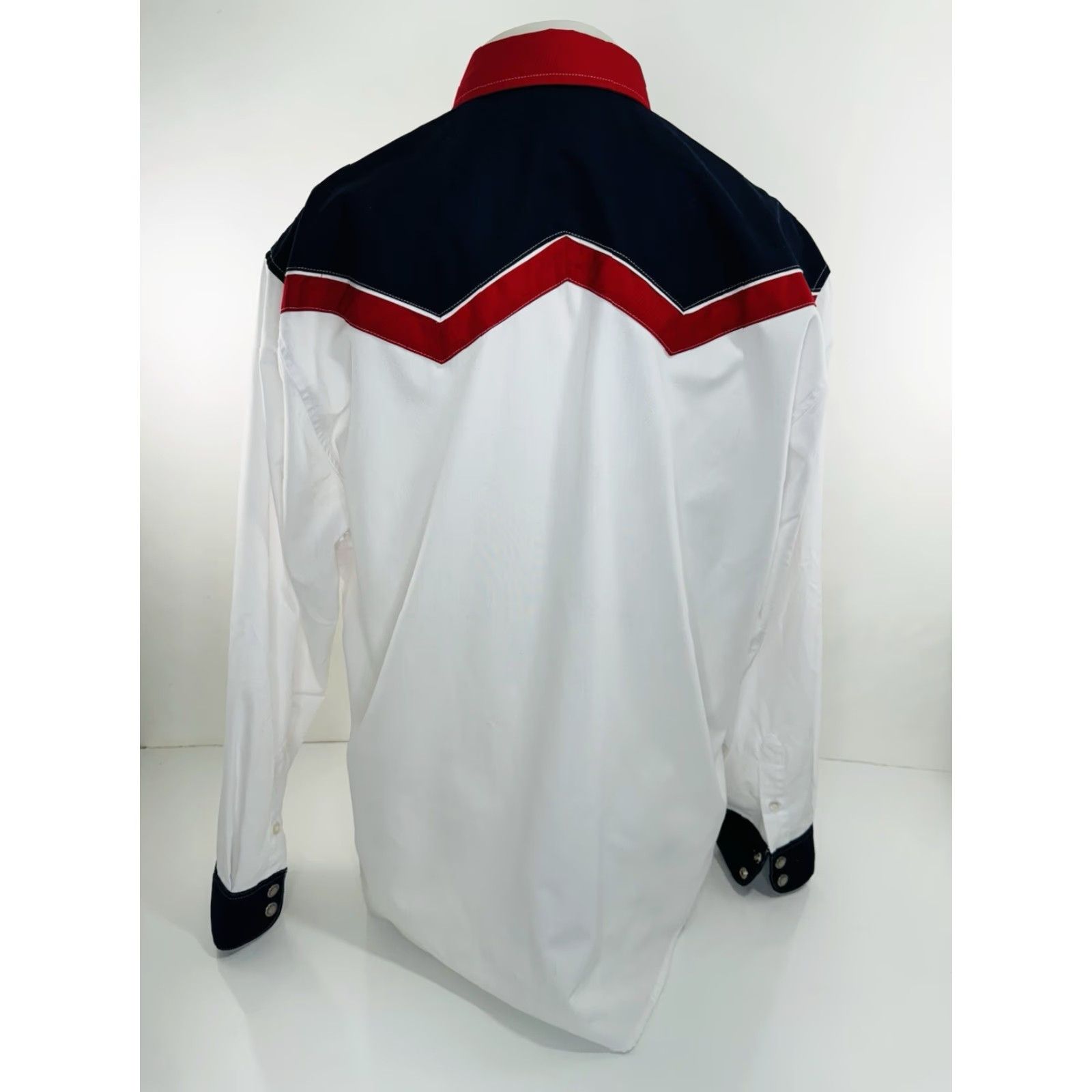 Dickies Dickies Western Shirt TexaS Lone Star Embroidered Snap XL Men(S) Multicolor Button-Up Long Sleeve XM N/A Size US XL / EU 56 / 4 - 4 Thumbnail