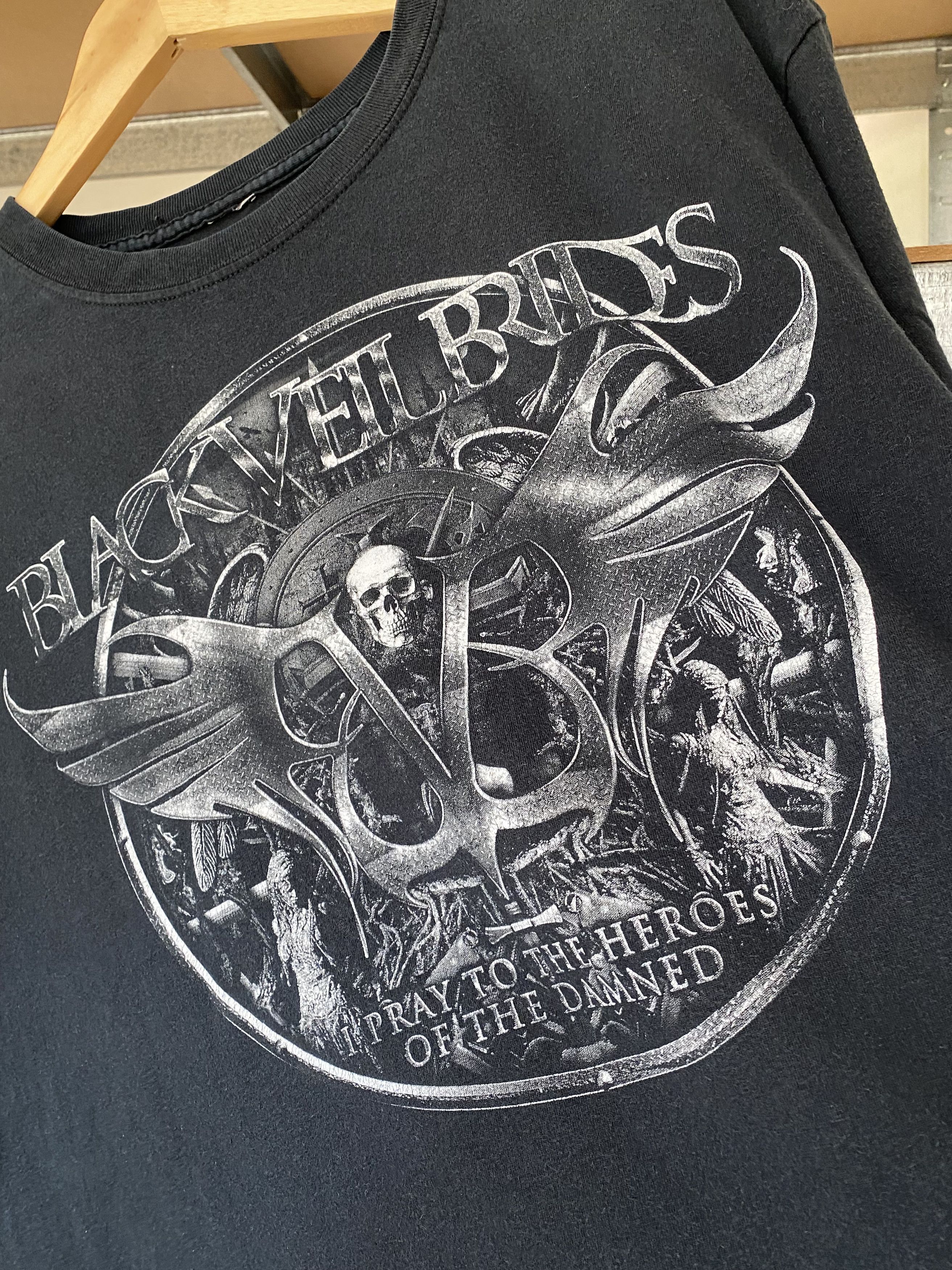 Band Tees Vintage 2000s Black Veil Brides Rock Band T-shirt Size US L / EU 52-54 / 3 - 10 Thumbnail