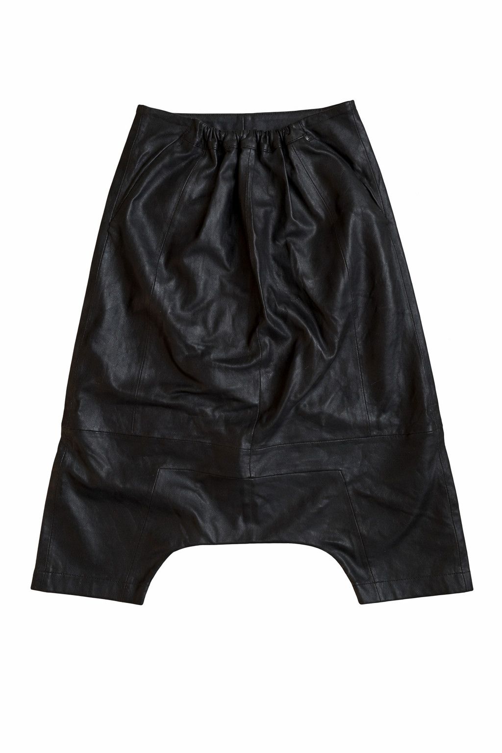 OAK OAK Leather Gusset Shorts – Black – Men’s US 30 / EU 46 Size US 30 / EU 46 - 2 Thumbnail