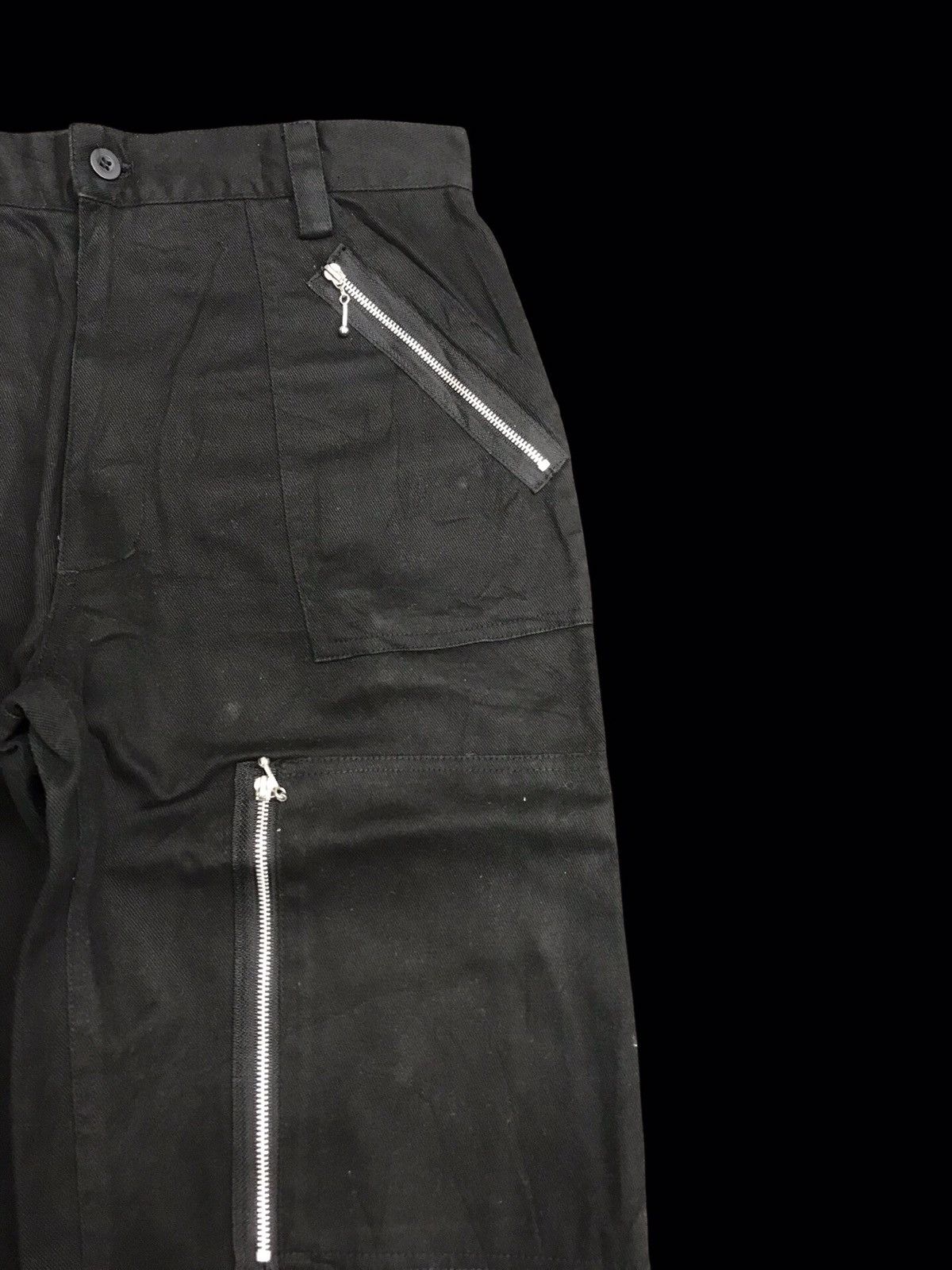 Japanese Brand × Seditionaries 💥Seditionaries💥BADGER Punk Multizipper Pant F27 Size US 29 - 2 Thumbnail