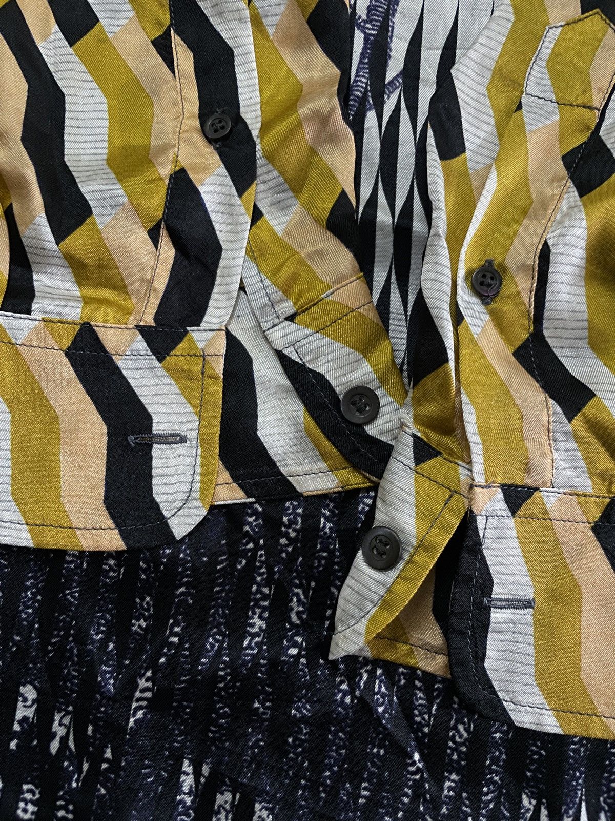 Designer AW20 DRIESVANNOTEN “Marielena Andre” Pattern Button Up Shirt Size US M / EU 48-50 / 2 - 7 Thumbnail