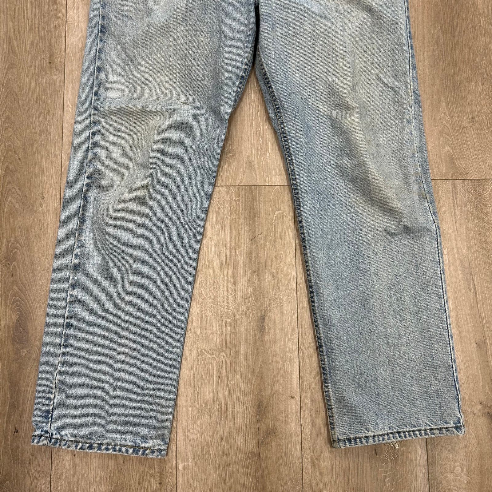 Levi's Levis Signature Authentic Regular Fit Denim Blue Jeans 38x32 Size US 38 / EU 54 - 3 Thumbnail