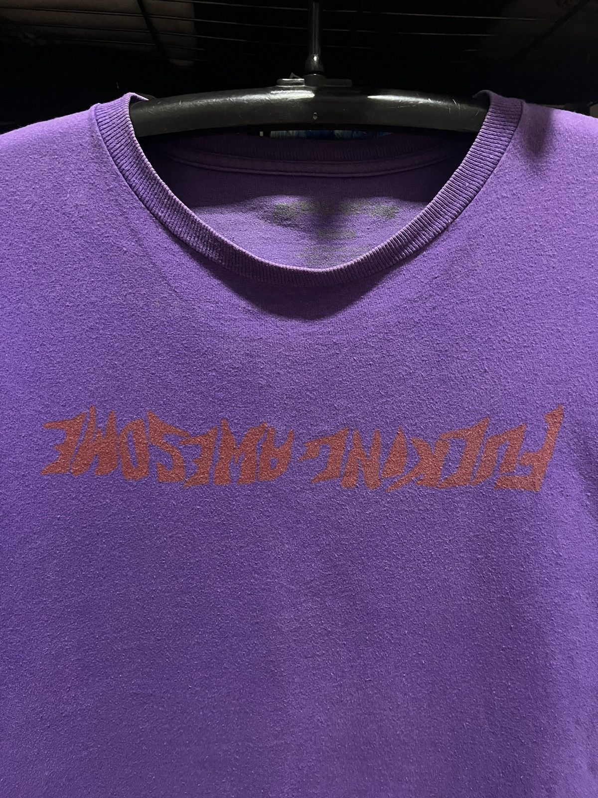 Fucking Awesome Fucking Awesome Skateboard Inverted Logo Tee Size US M / EU 48-50 / 2 - 2 Thumbnail