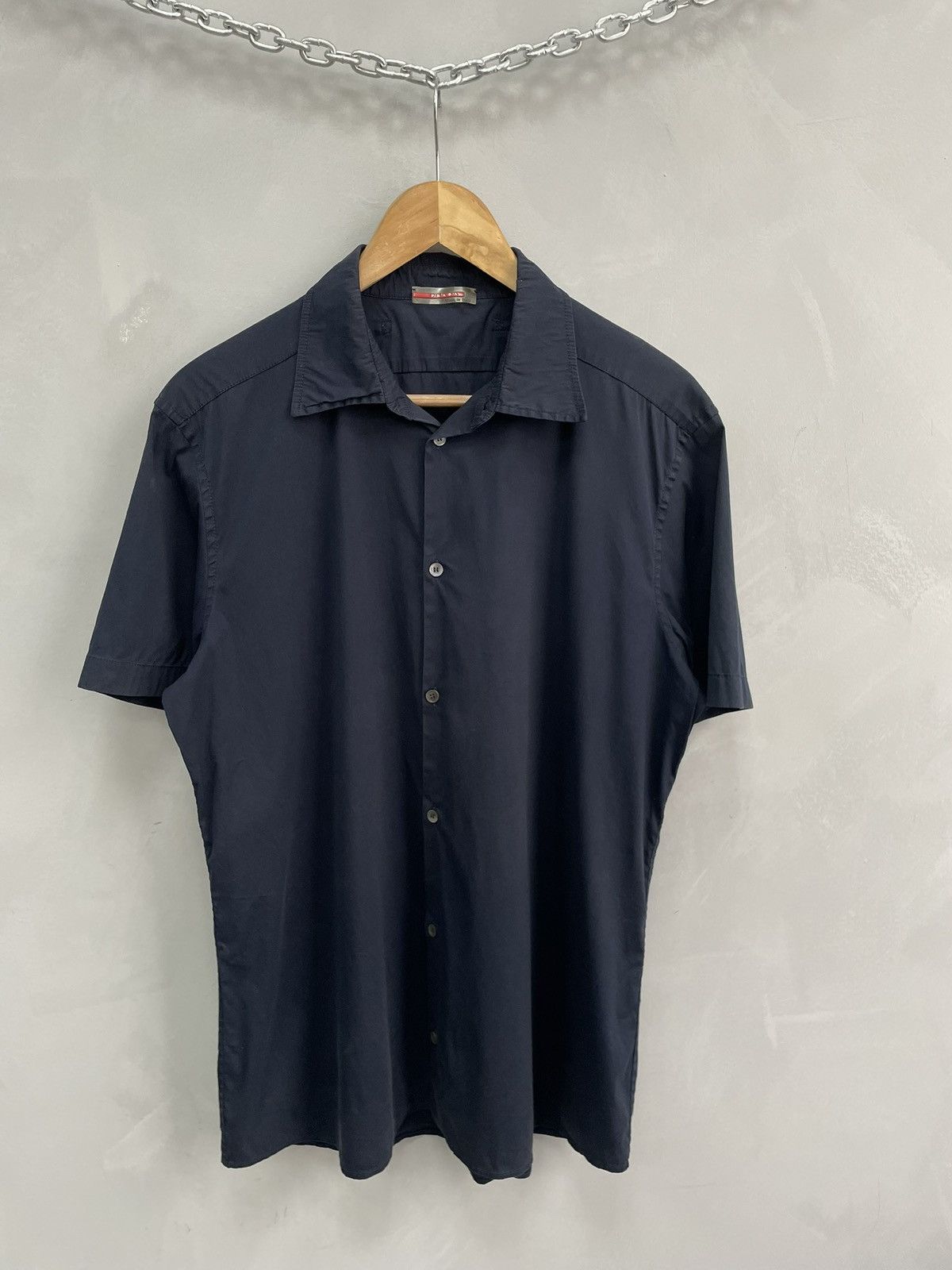Prada Prada sport red tab shirt button up y2k Size US XL / EU 56 / 4 - 1 Thumbnail