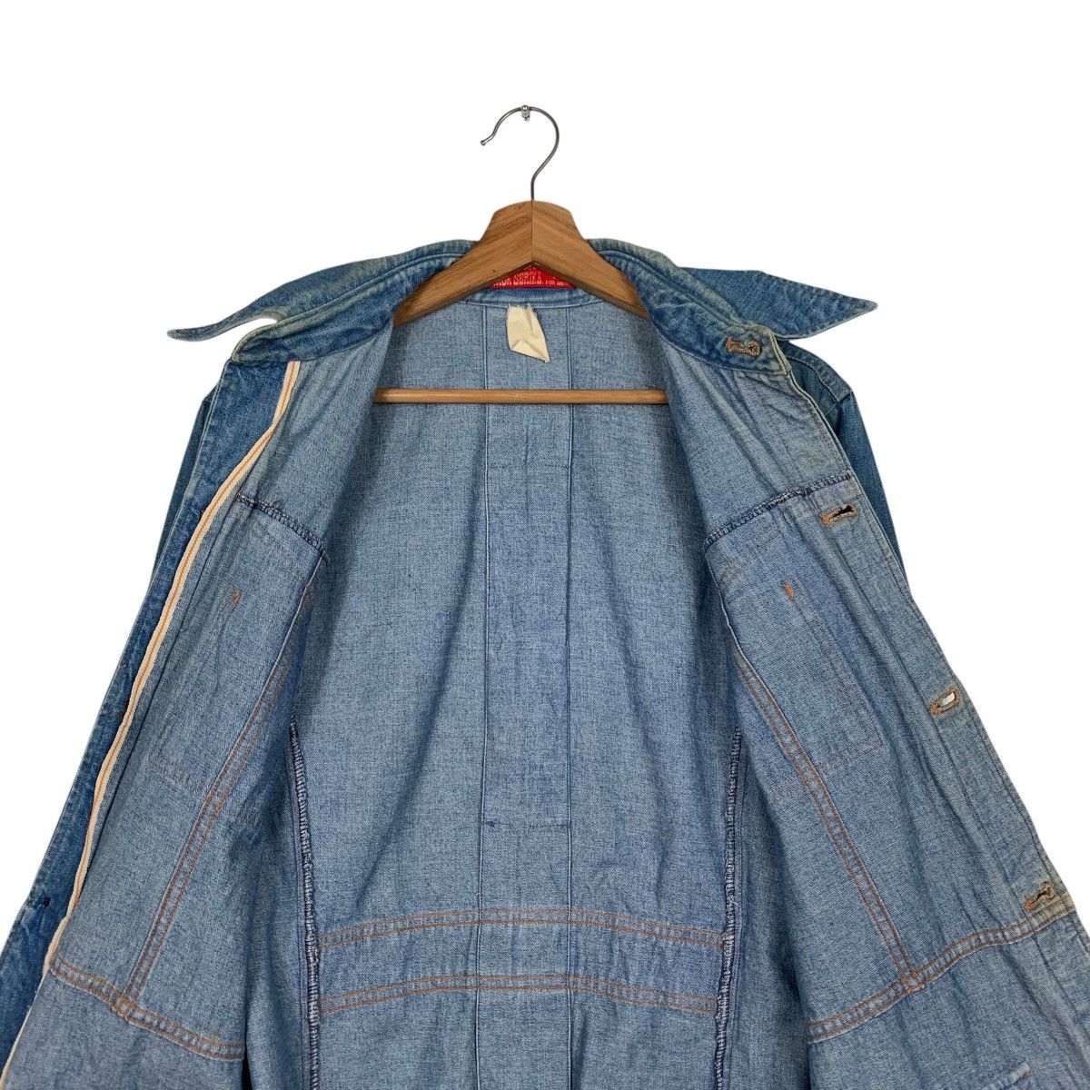 Vintage JACK SERIKA For Men Four Pocket Denim Jacket #1845-C80 Size US S / EU 44-46 / 1 - 10 Thumbnail