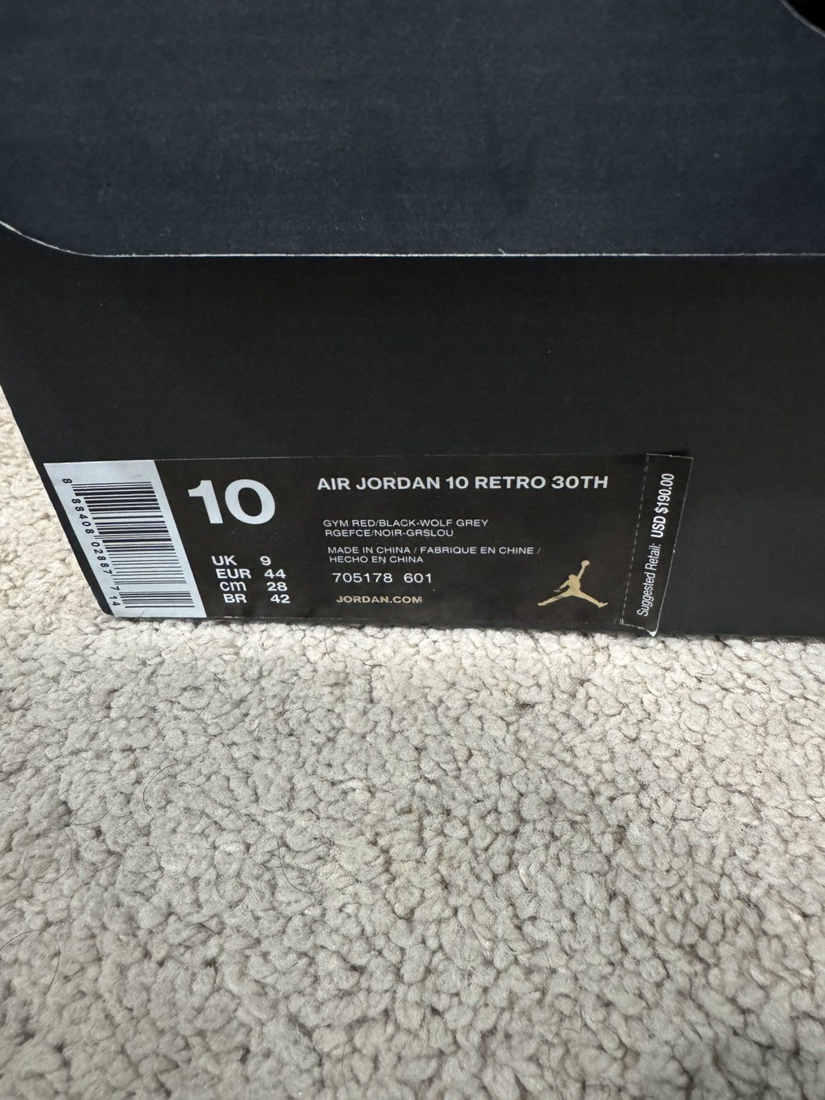 Jordan Brand Jordan 10, Bulls Over Broadway 2015 Size US 10 / EU 43 - 8 Thumbnail