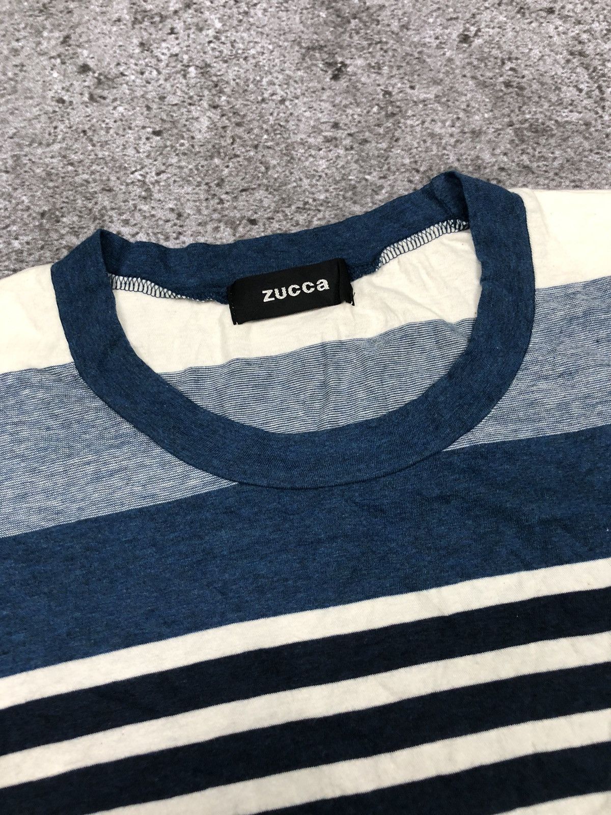 Issey Miyake × Japanese Brand × Zucca ZUCCA STREEP SHIRTS Size US M / EU 48-50 / 2 - 3 Thumbnail