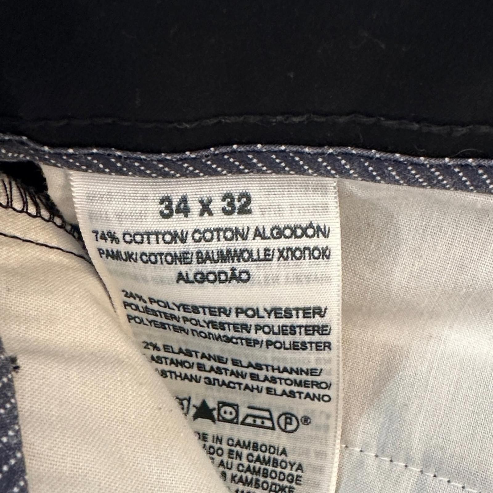 Dockers Docker’s 34x32 Straight Fit Navy Pants NWOT Business Casual Size 42R - 3 Thumbnail