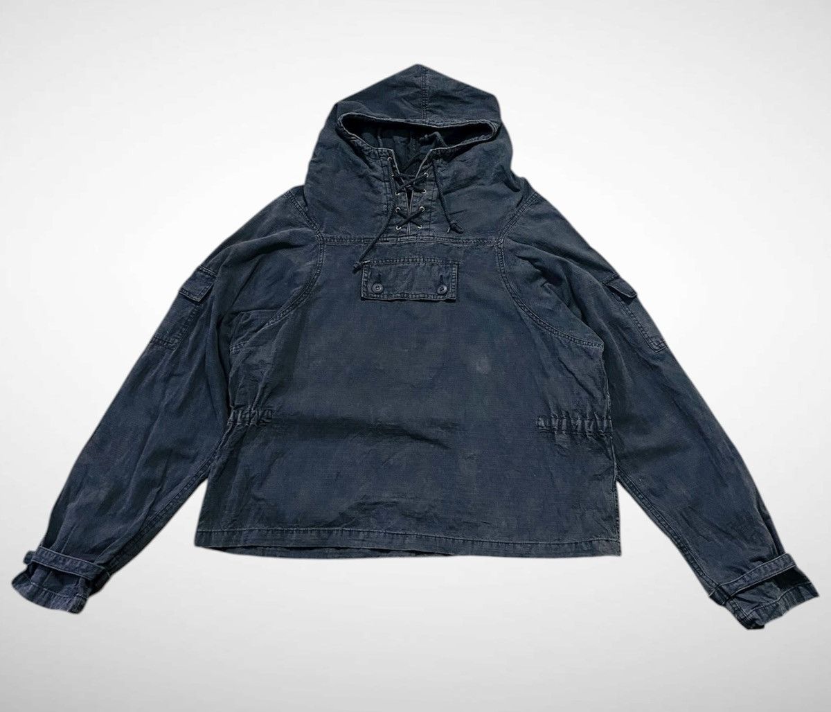 Japanese Brand Houston Rip Stop Poplin Hoodie Size US L / EU 52-54 / 3 - 3 Thumbnail