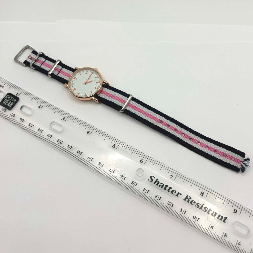 Other Gold & Pink Striped Watch Size ONE SIZE - 4 Thumbnail