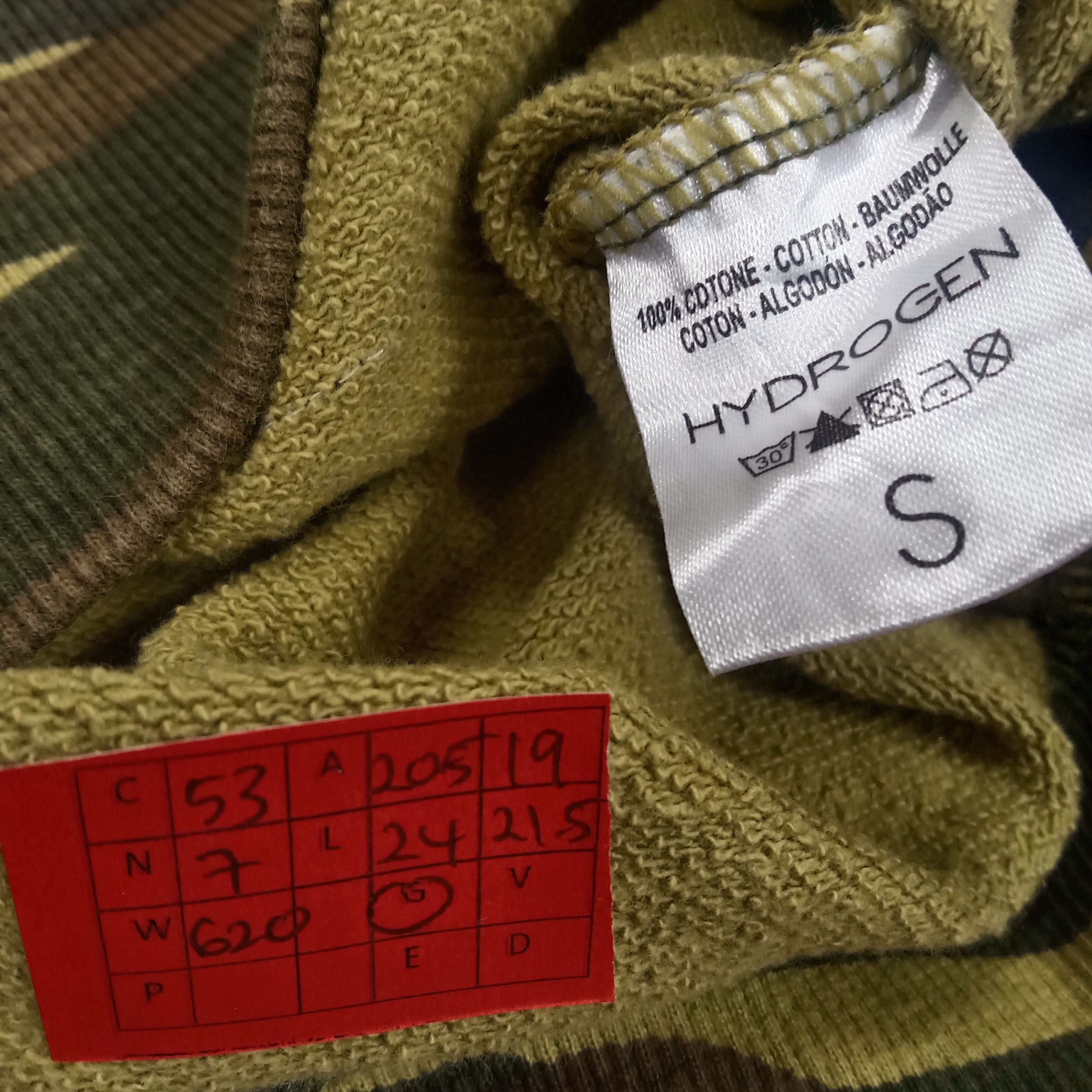 HYDROGEN × Vintage Hydrogen Skulls Design Streetwear Style Hoodies Size US S / EU 44-46 / 1 - 7 Thumbnail