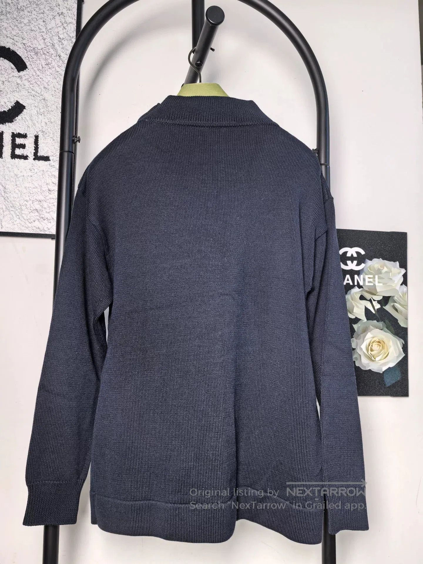 Loewe Loewe Wool Knitwear with Summer Slogan. Size US M / EU 48-50 / 2 - 2 Thumbnail