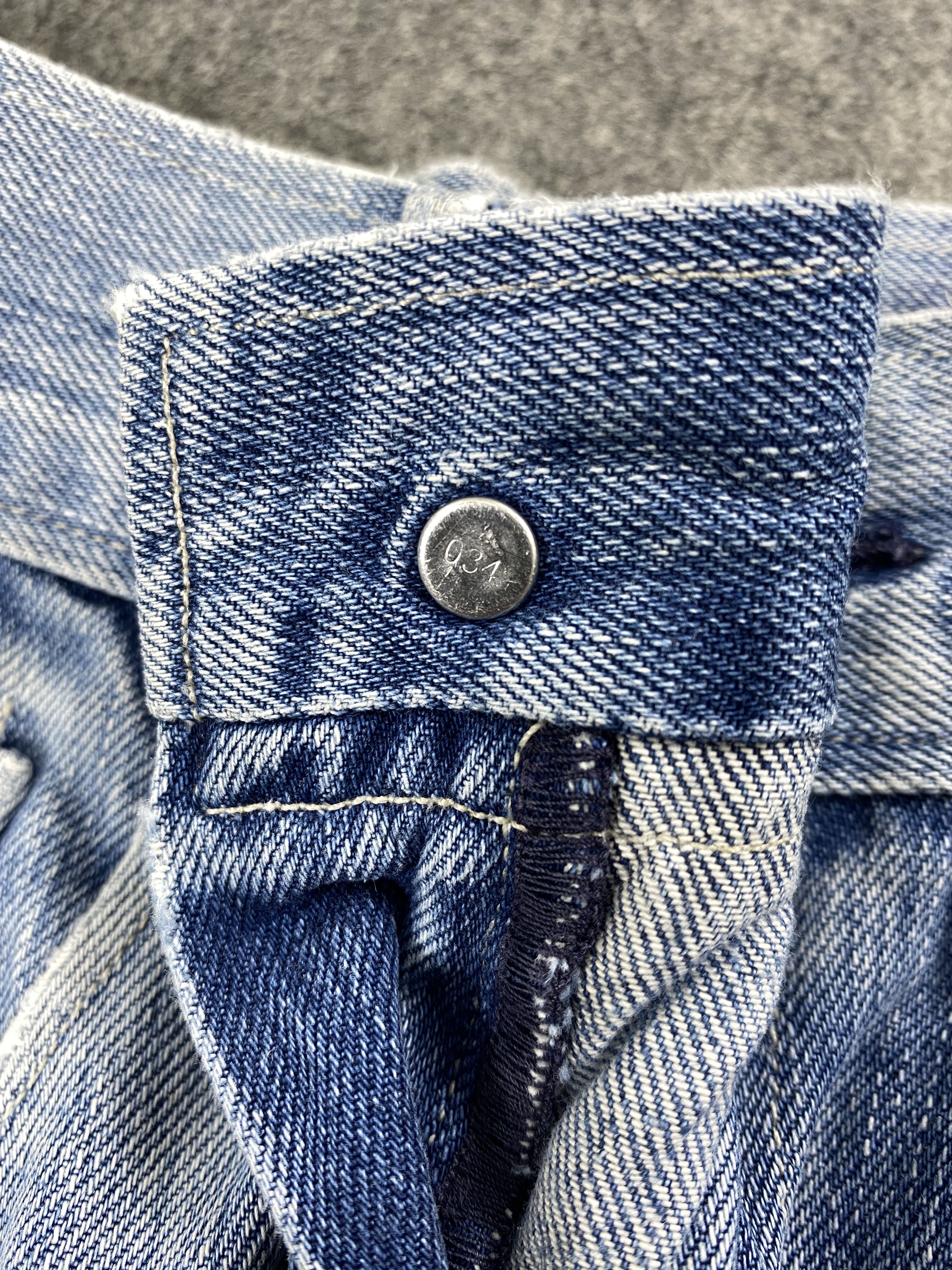 Levi's Blue Wash Vintage Levi's Jeans 30x28.5 Denim -SJ058 Size US 30 / EU 46 - 7 Thumbnail