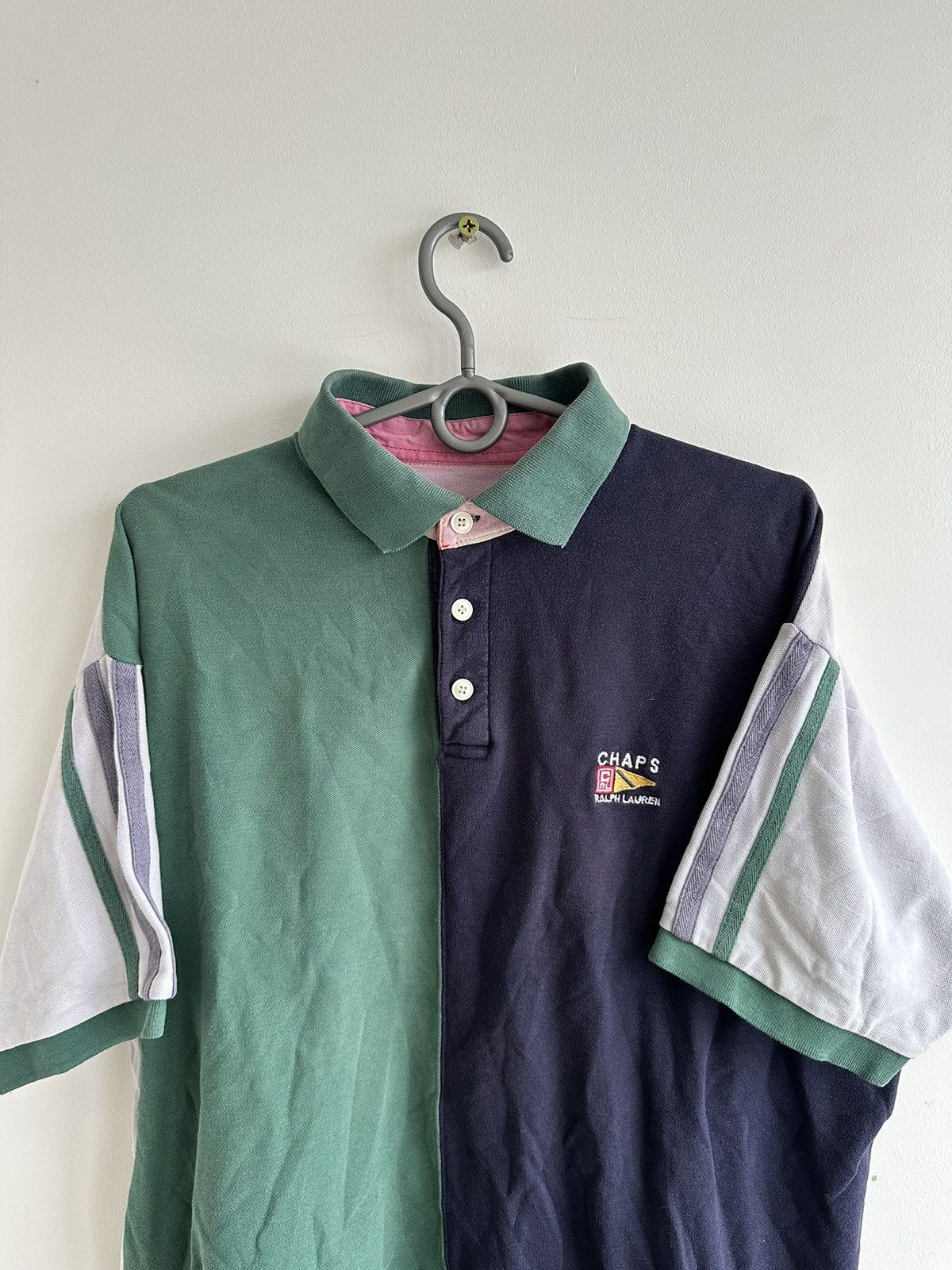 Ralph Lauren Vintage Chaps Ralph Lauren Polo Rugby Shirt Men’s Large Size US L / EU 52-54 / 3 - 3 Thumbnail