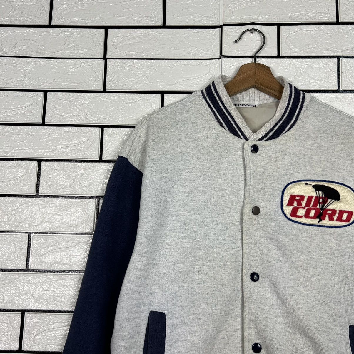 Vintage 90's RIP CORD Embroidery Parachute Varsity Jacket #4051-C184 Size US M / EU 48-50 / 2 - 3 Thumbnail