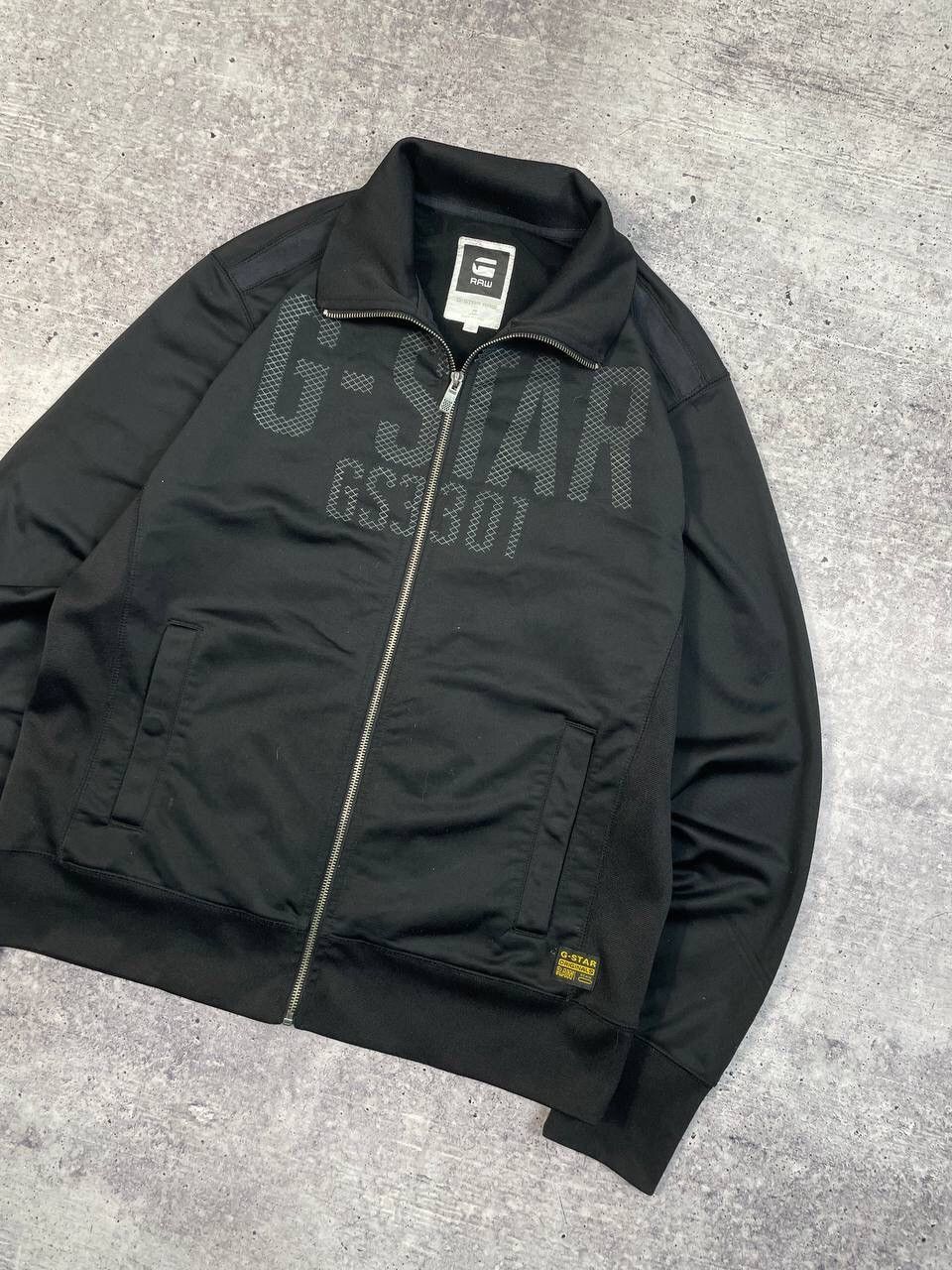 G-Star Vintage G Star Raw Big Logo Zip Up Track Jacket Y2K Size US XL / EU 56 / 4 - 3 Thumbnail