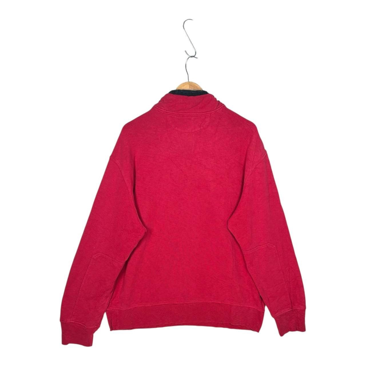 Polo Ralph Lauren Vtg Polo Ralph Lauren 1/4 Zip Pullover XXL Red Talon Size US XXL / EU 58 / 5 - 2 Thumbnail