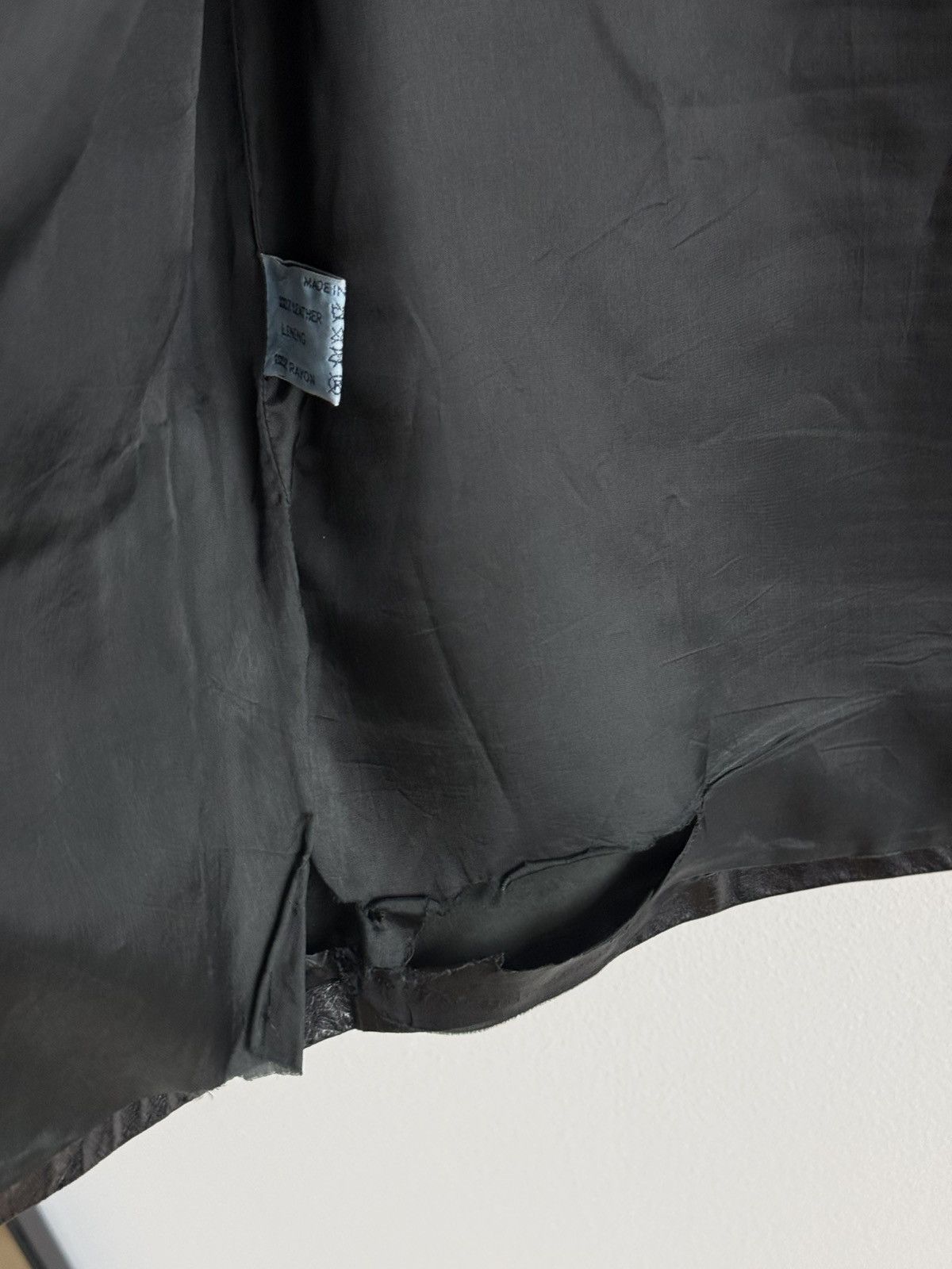 Prada 2000s Leather Vest (runway) Size US M / EU 48-50 / 2 - 12 Thumbnail