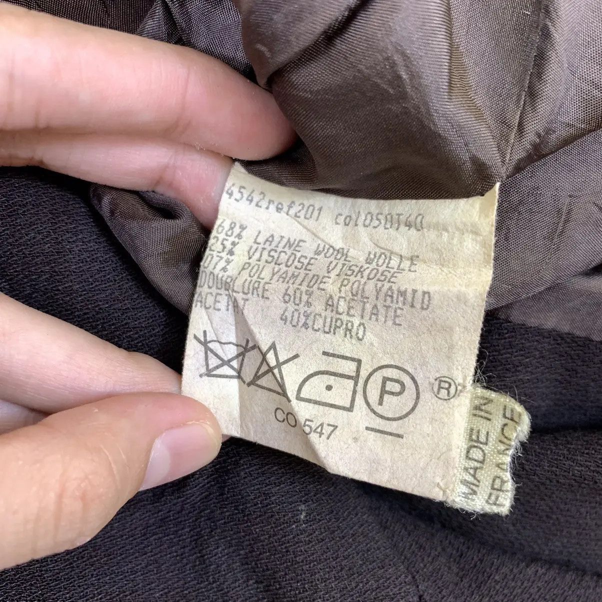 ZAPA Vintage ZAPA PARIS Made In France Double Breasted Peacoat Size M / US 6-8 / IT 42-44 - 6 Thumbnail