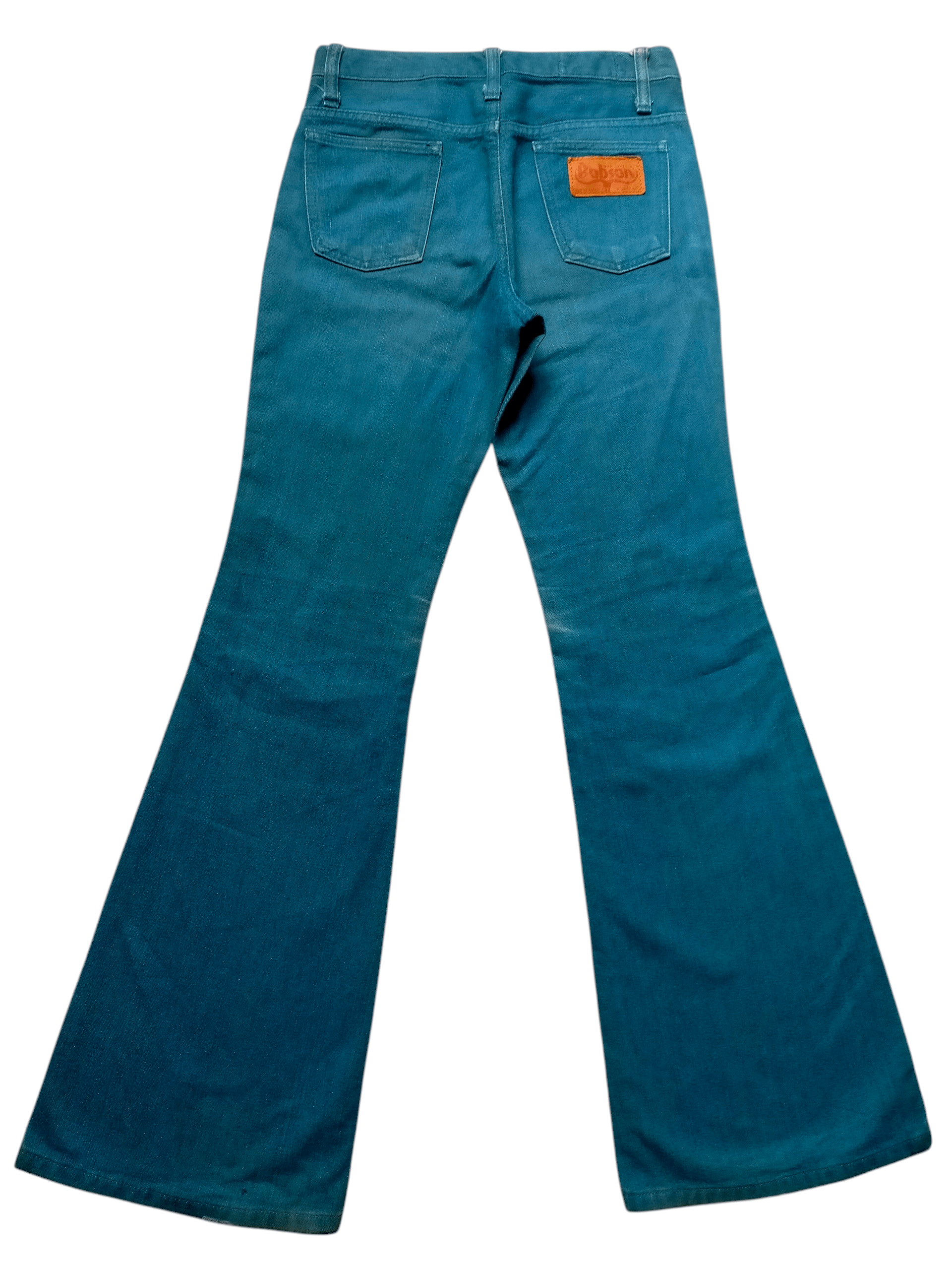 Hysteric Glamour Vtg 70s Bobson Flare Jeans Japan Size US 27 - 2 Thumbnail