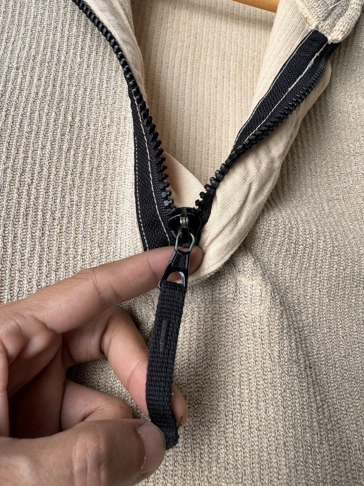 Stone Island VINTAGE EARLY y2k STONE ISLAND WAFFLE HALF ZIPPER Size US M / EU 48-50 / 2 - 5 Thumbnail