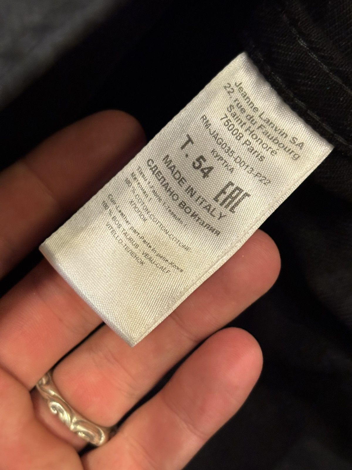 Gallery Dept. × Lanvin Gallery Dept. X Lanvin Sleeve Patch Jacket Size US L / EU 52-54 / 3 - 5 Thumbnail