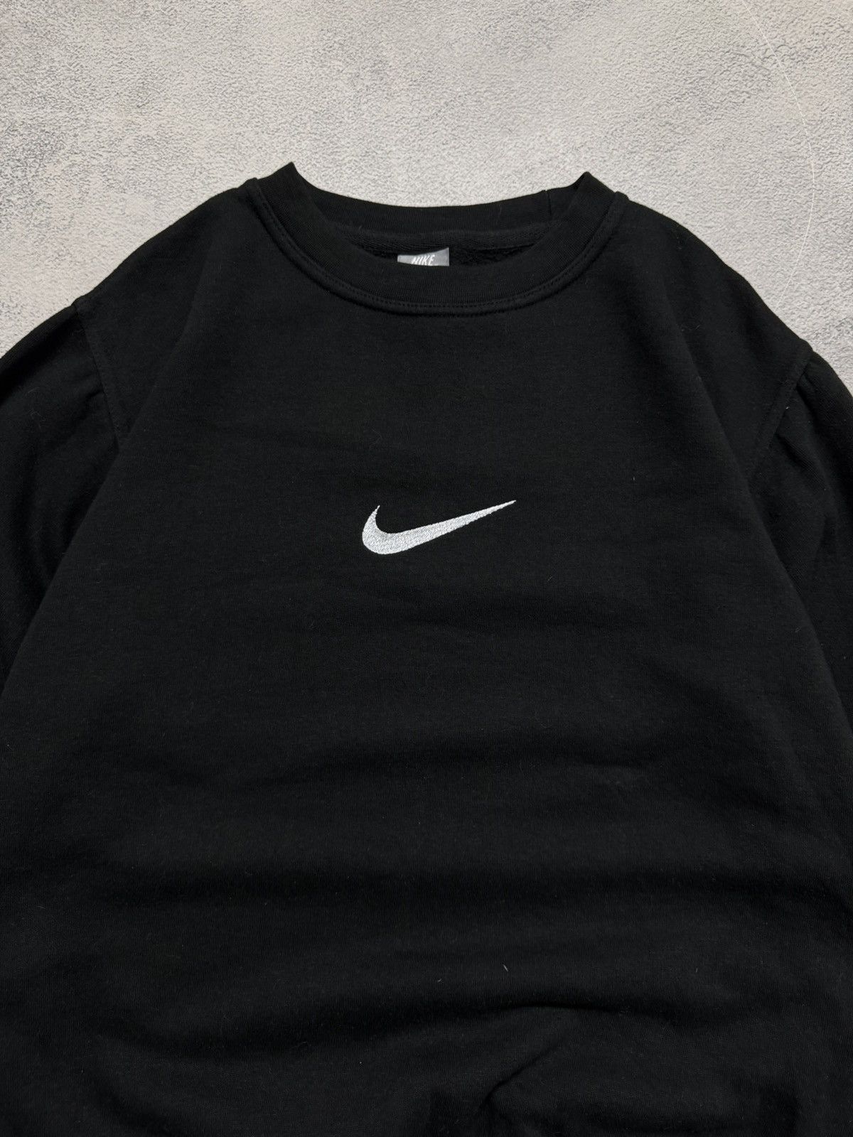 Nike Vintage Y2k Nike Sweatshirt Center Swoosh 00’s Size US M / EU 48-50 / 2 - 2 Thumbnail