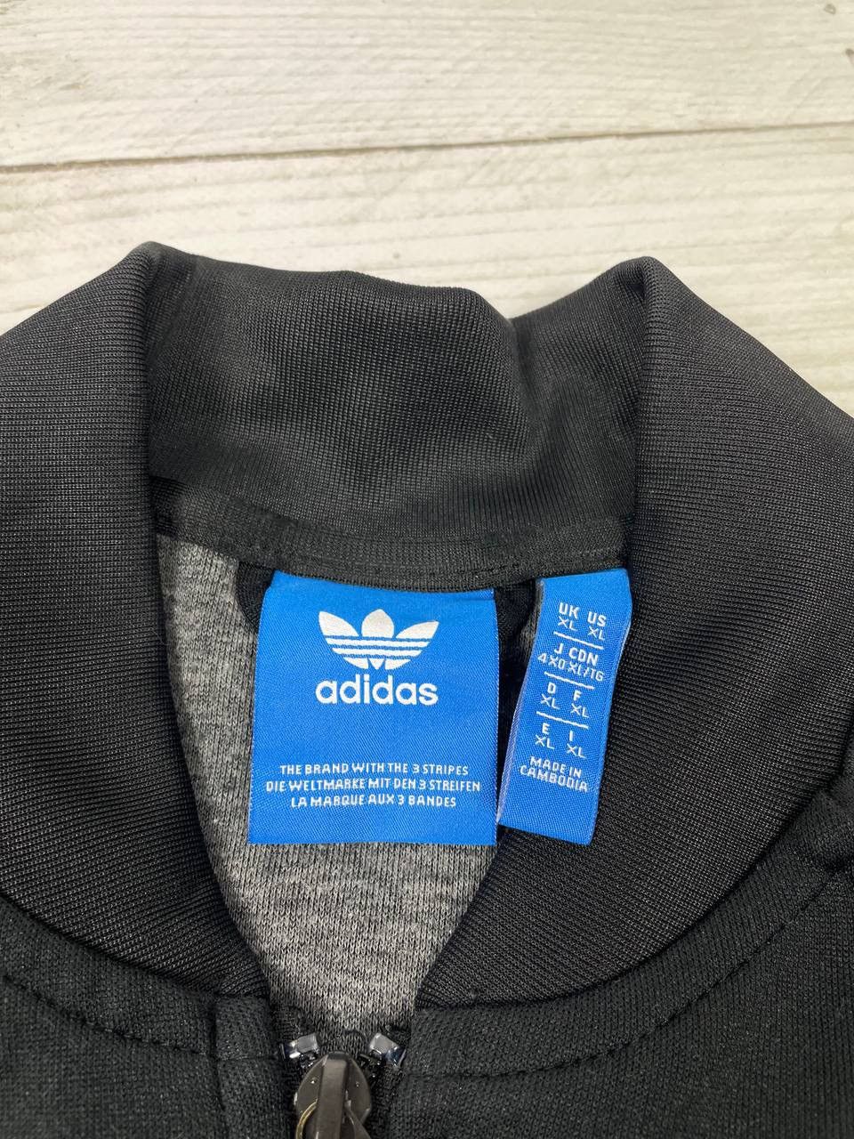 Adidas Adidas Track Top Jacket Bomber Strips Tracksuit Y2K Size US XL / EU 56 / 4 - 8 Thumbnail