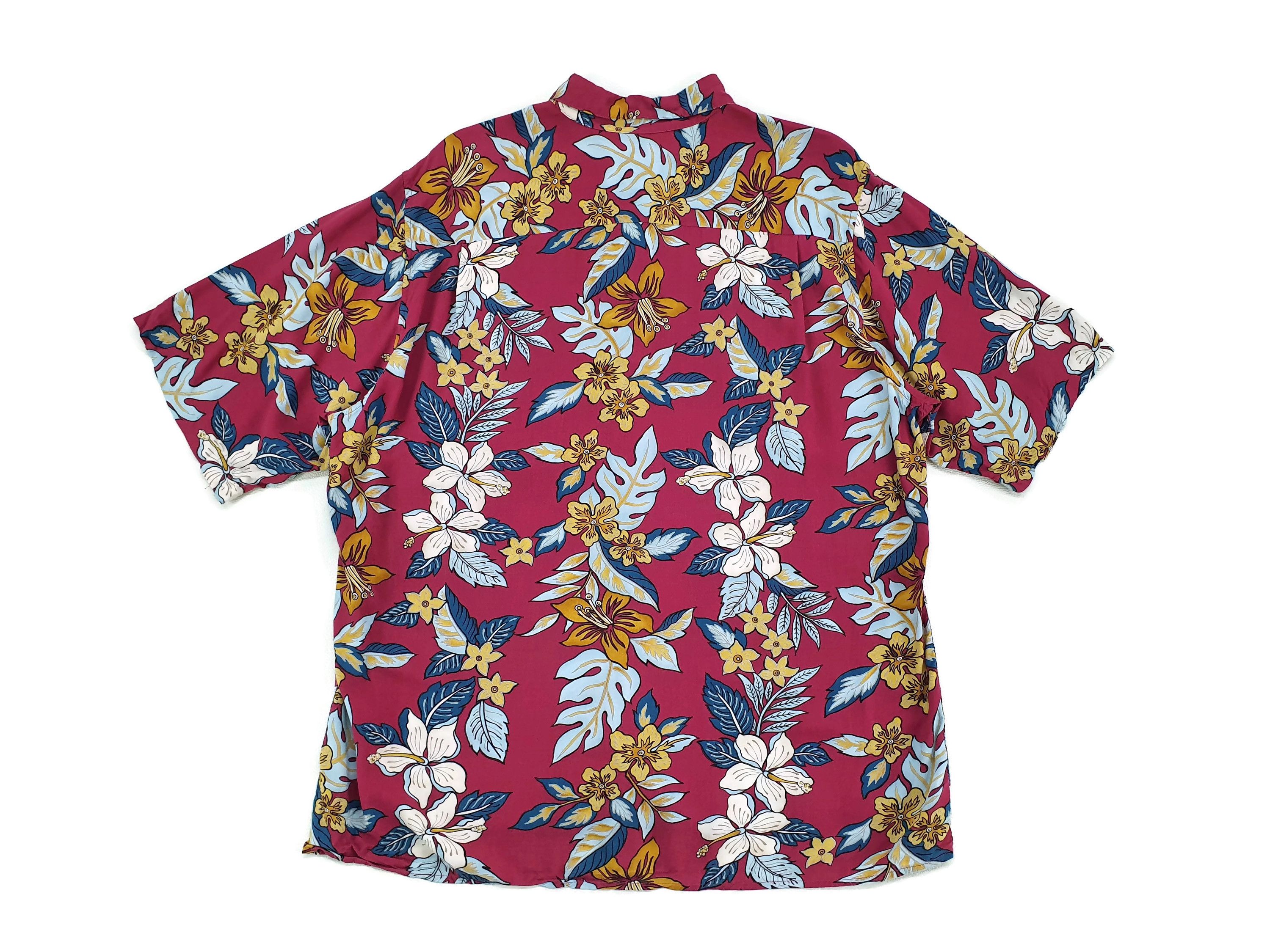 Reyn Spooner Vintage Hawaiian Floral Spun Rayon Aloha Shirt Size L Size US L / EU 52-54 / 3 - 2 Thumbnail