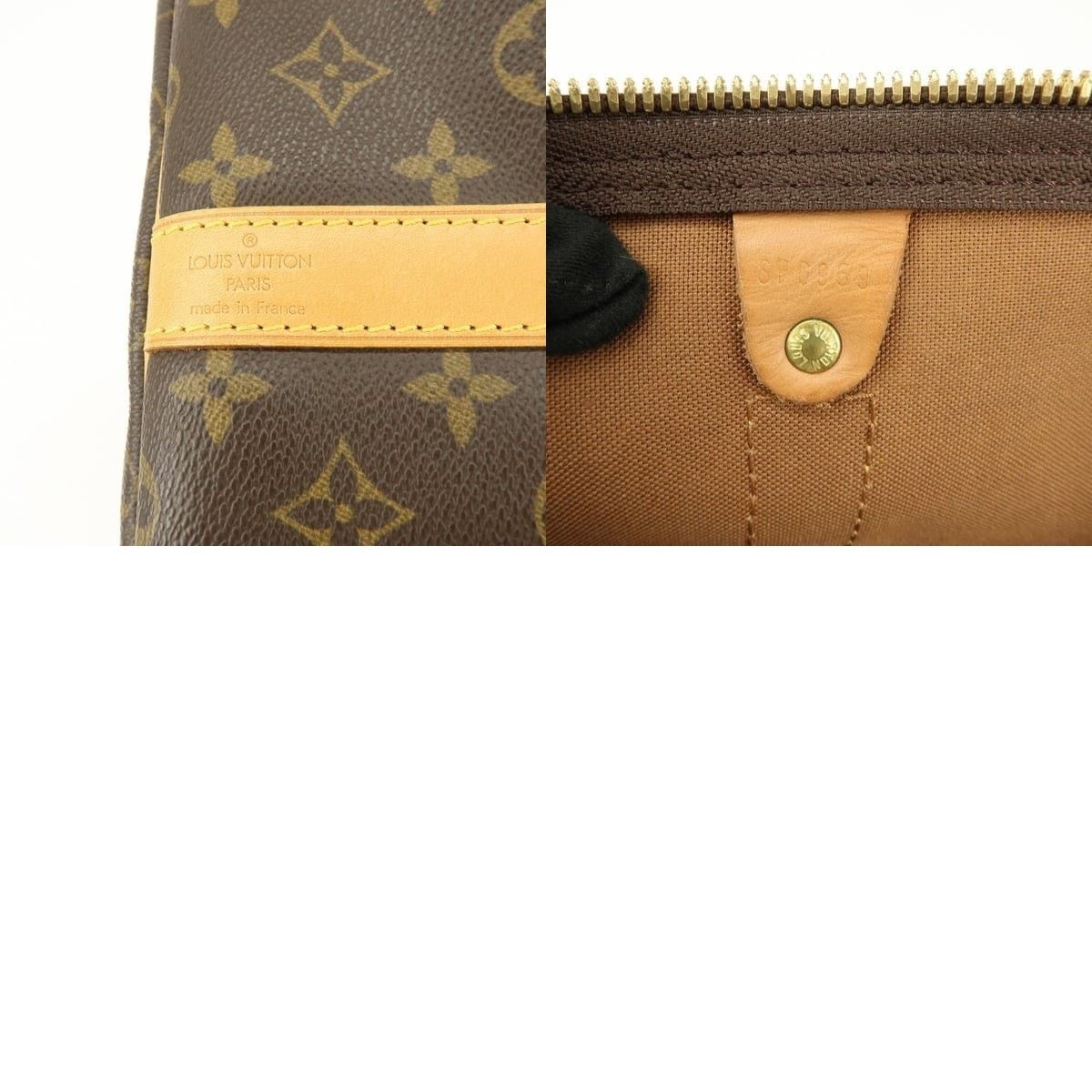 Louis Vuitton Louis Vuitton Monogram Keepall Bandouliere 55 Duffle Bag Size ONE SIZE - 8 Thumbnail