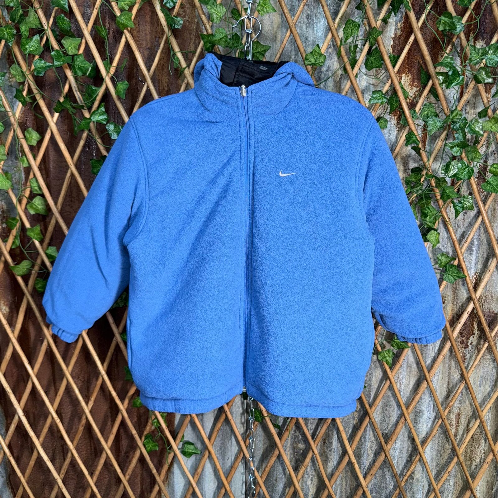 Nike Vintage Y2K Nike youth reversible 2000s zip up puffer jacket Size US S / EU 44-46 / 1 - 4 Thumbnail