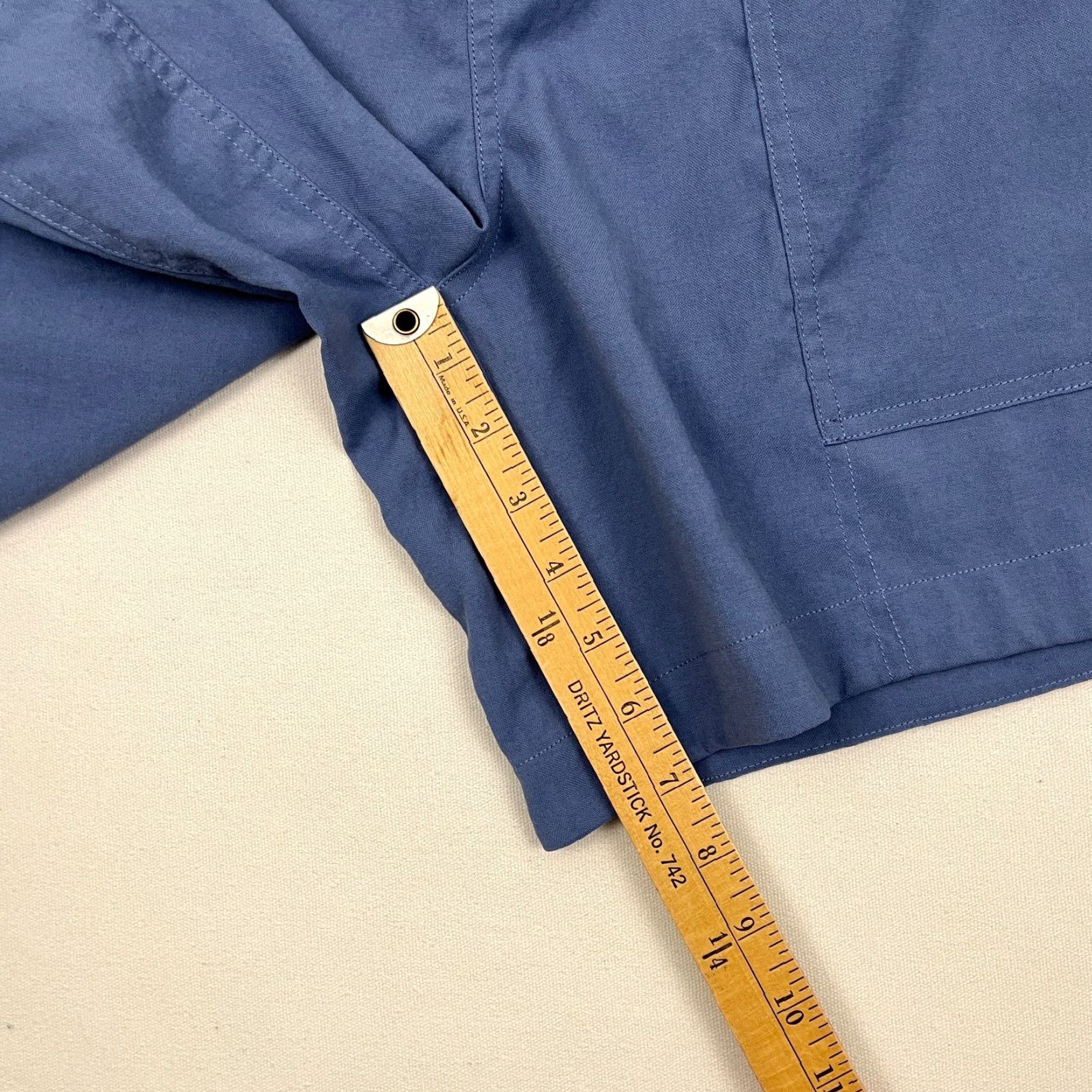 Lululemon Lululemon Relaxed Fit Shorts Mens Large 7" Woven Oasis Blue Active Run M7BGXS Size US 33 - 6 Thumbnail