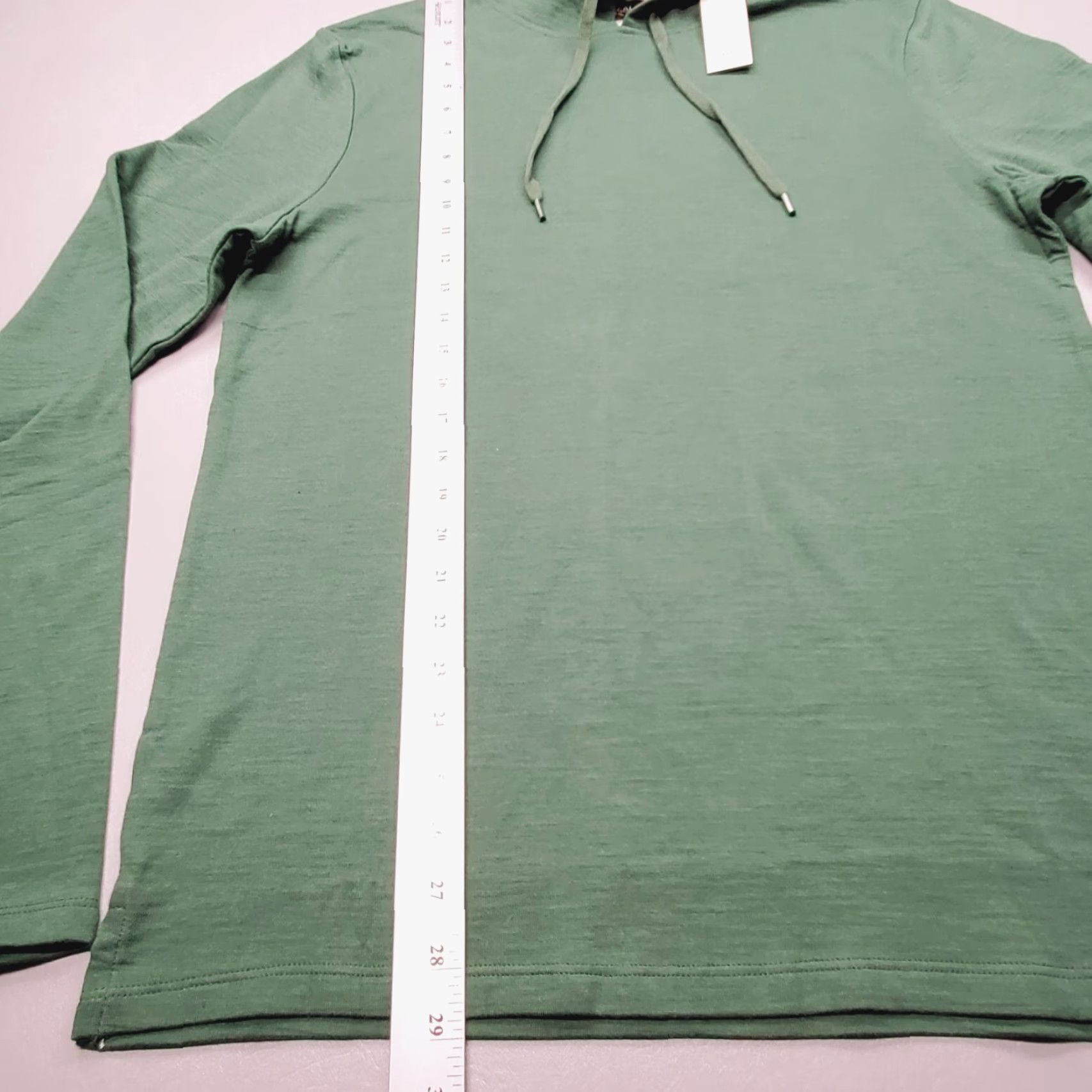 Buffalo David Bitton Buffalo David Bitton Hoodie Koyo Green Trekking Men's M Green Solid Knit Logo Full Zip Hooded Long Sleeve All Seasons Regular Mens Size US M / EU 48-50 / 2 - 7 Thumbnail