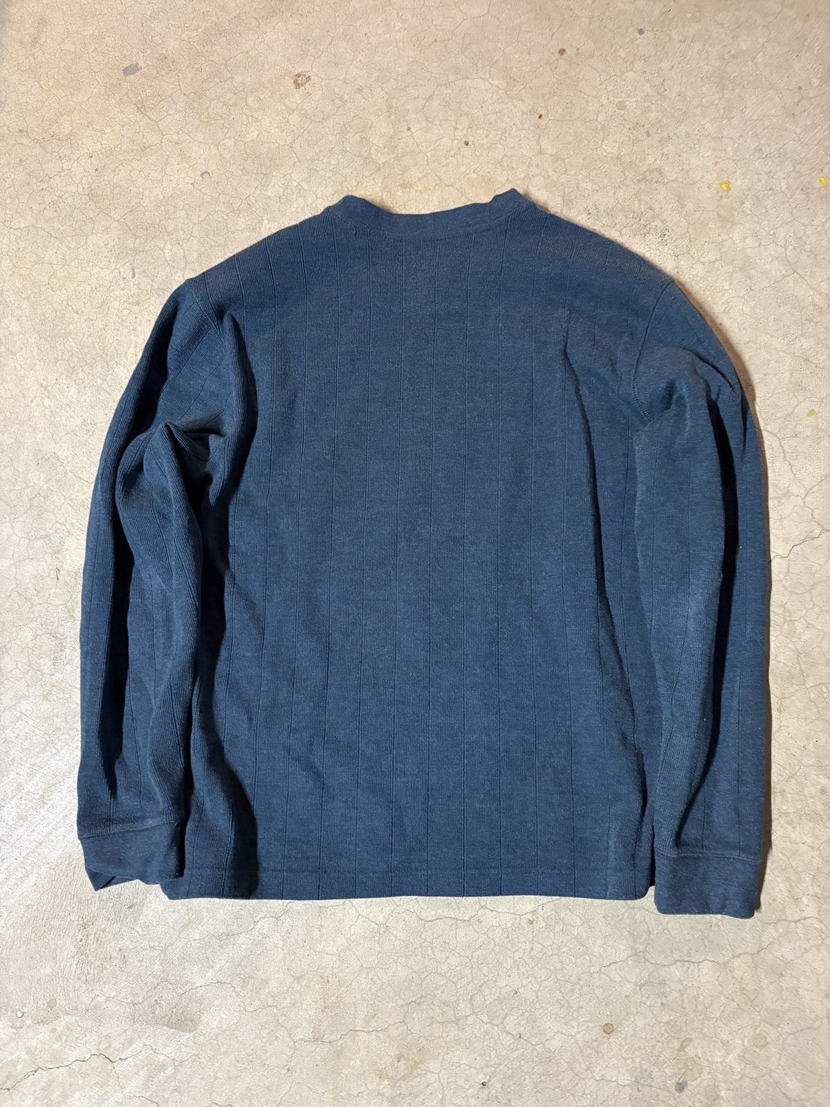Columbia Vintage 00’s Columbia V-Neck Boxy Sweater Dark Teal Size Med Size US M / EU 48-50 / 2 - 3 Thumbnail