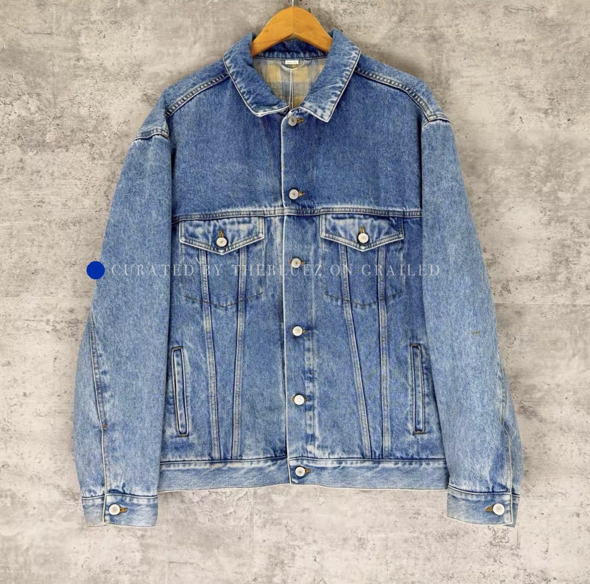 Gucci Logo Embroidered Denim Jacket Size US M / EU 48-50 / 2 - 1 Thumbnail