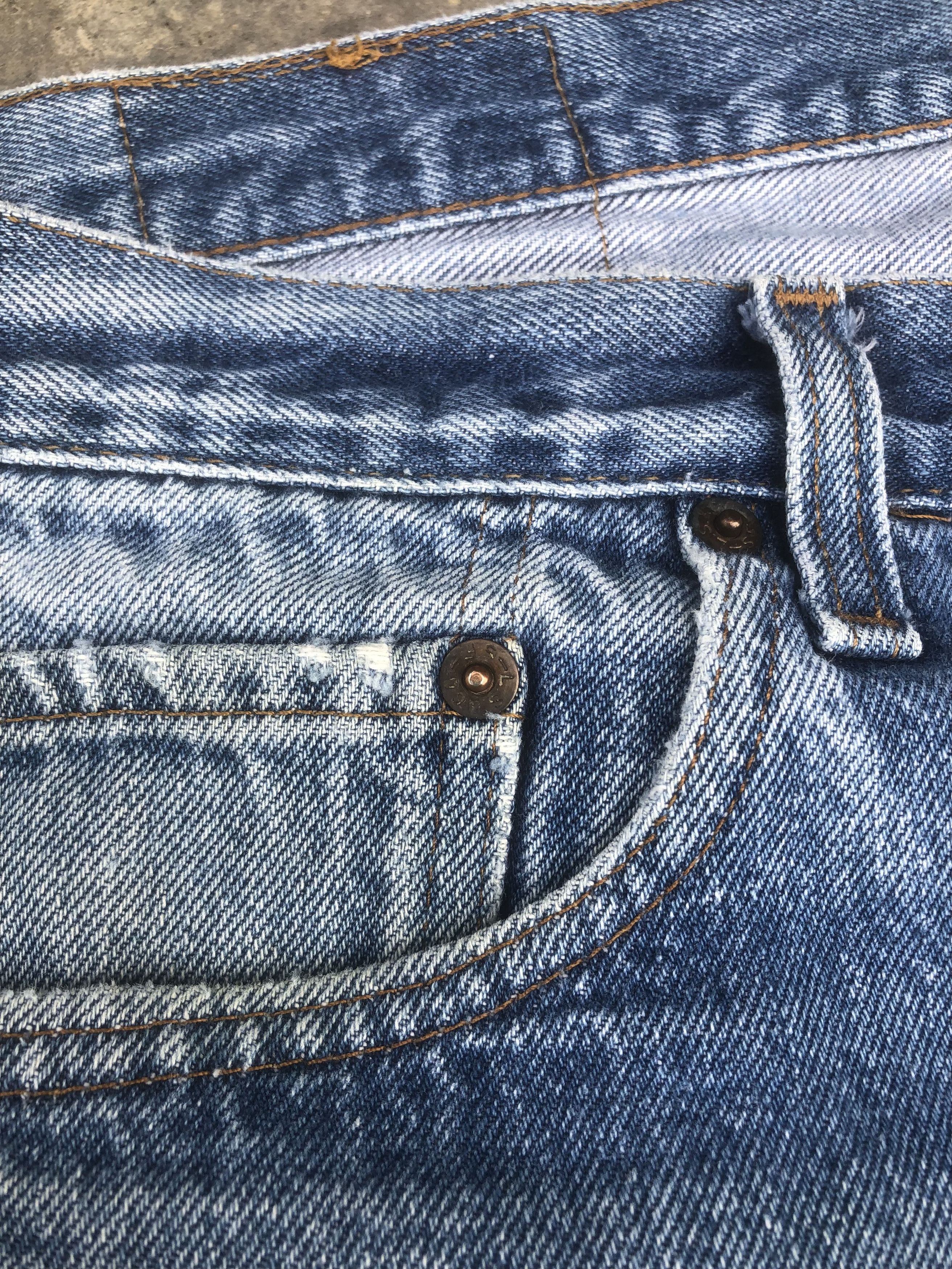 Levi's Vintage Clothing Vintage 80s Levis 501 Selvedge Small e Jeans Size US 38 / EU 54 - 12 Thumbnail