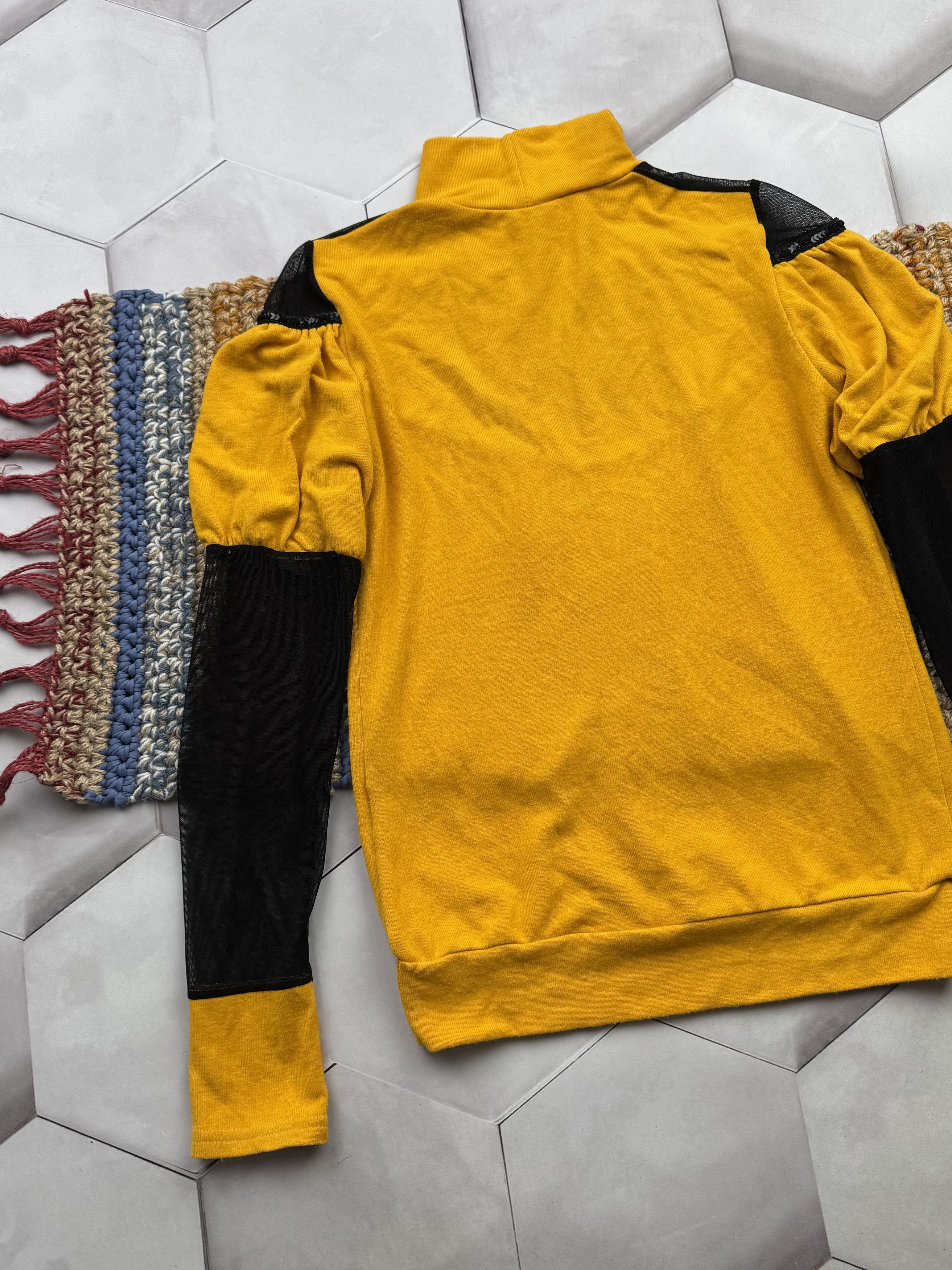 Japanese Brand Vintage Long Sleeve With Mesh Details(E4) Size M / US 6-8 / IT 42-44 - 6 Thumbnail