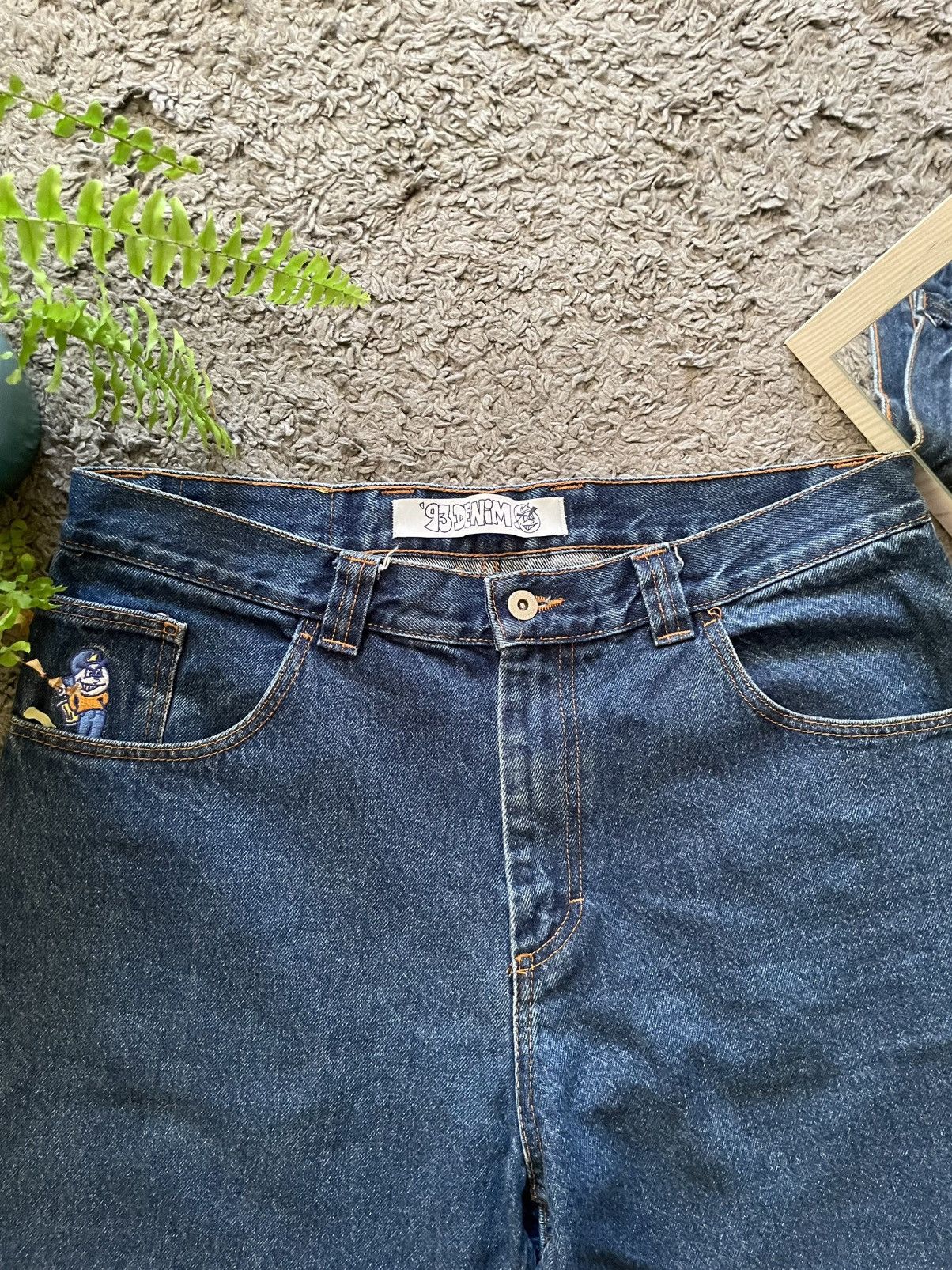 Polar Skate Co. × Vintage 93 Polar Skate Co. Denim Pants Streetwear Sk8 Vintage Logo Size US 34 / EU 50 - 7 Thumbnail