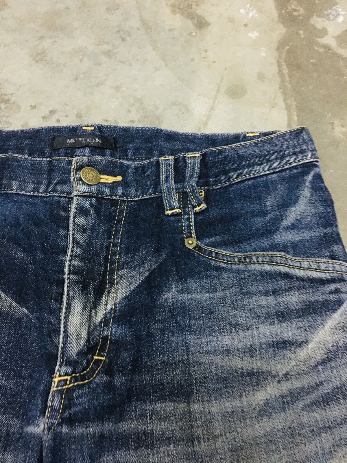 Michel Klein Michel Klein Homme Distressed Jeans (15) Size US 34 / EU 50 - 9 Thumbnail