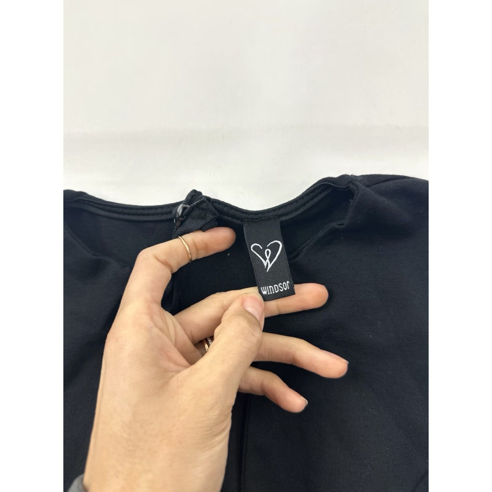 Vintage V Windsor Dress Women’s Small S Black Mini Cut Out Size S / US 4 / IT 40 - 3 Thumbnail
