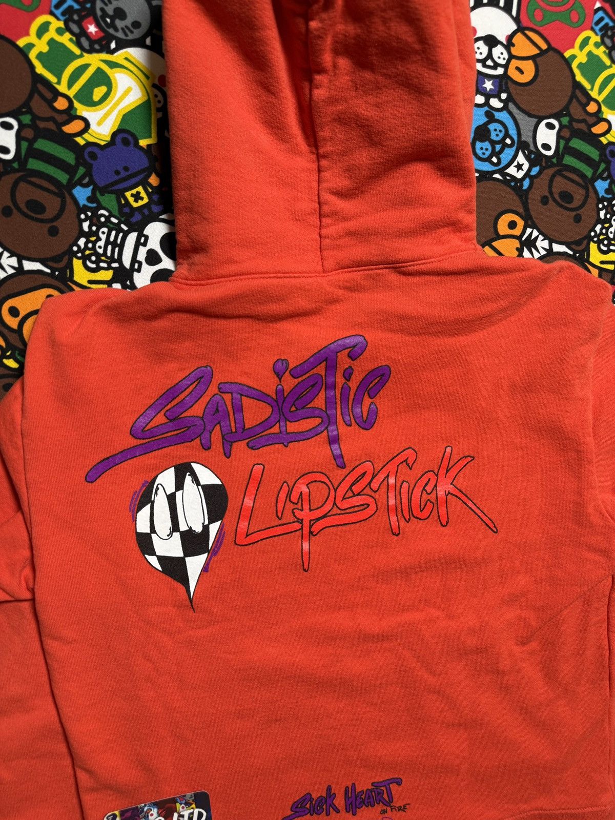 Chrome Hearts Chrome Hearts Red Matty Boy Sadistic Pullover Hoodie Size US S / EU 44-46 / 1 - 13 Thumbnail
