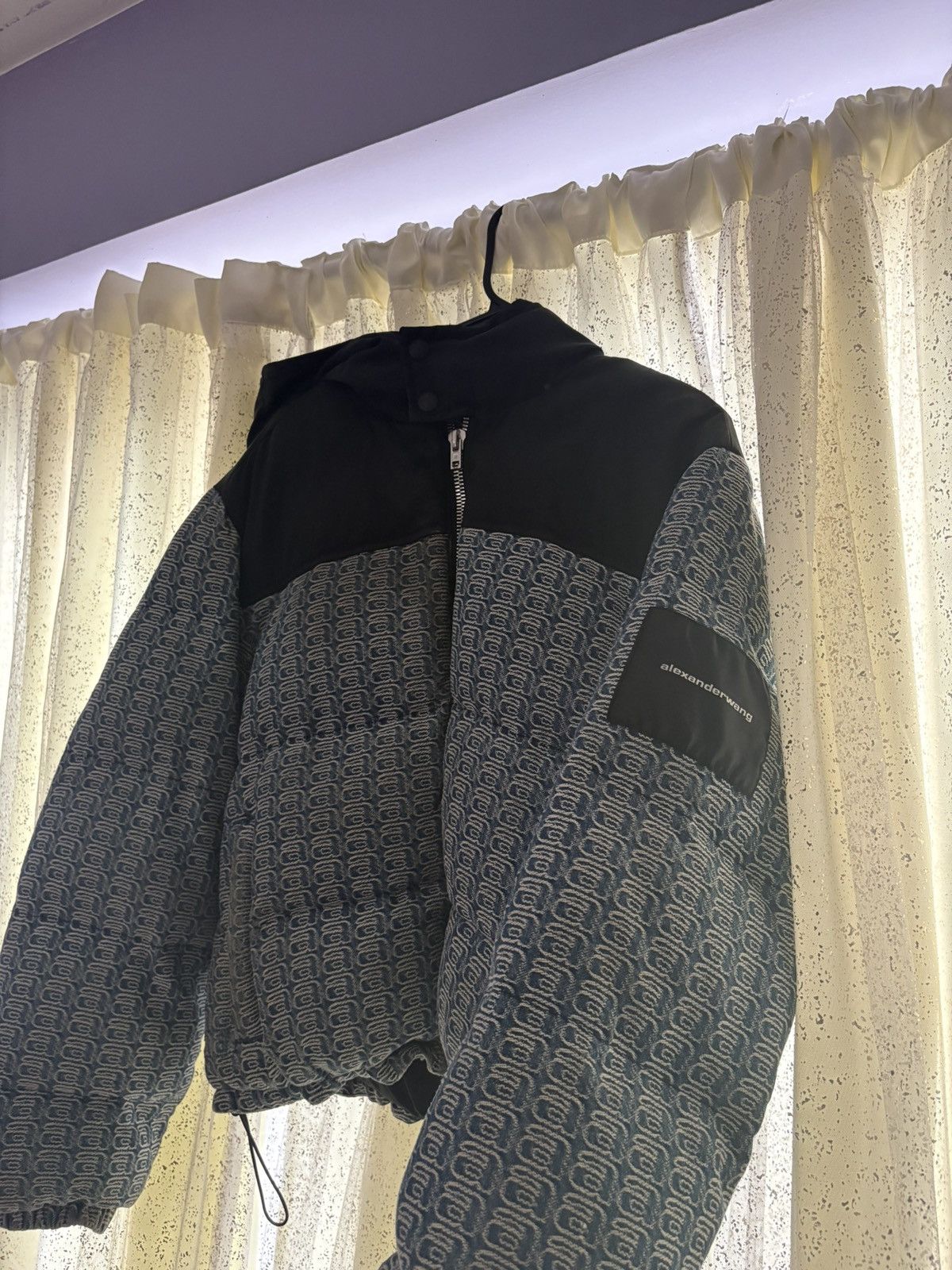 Alexander Wang Alexander Wang jacquard denim color block coat Size US M / EU 48-50 / 2 - 2 Thumbnail