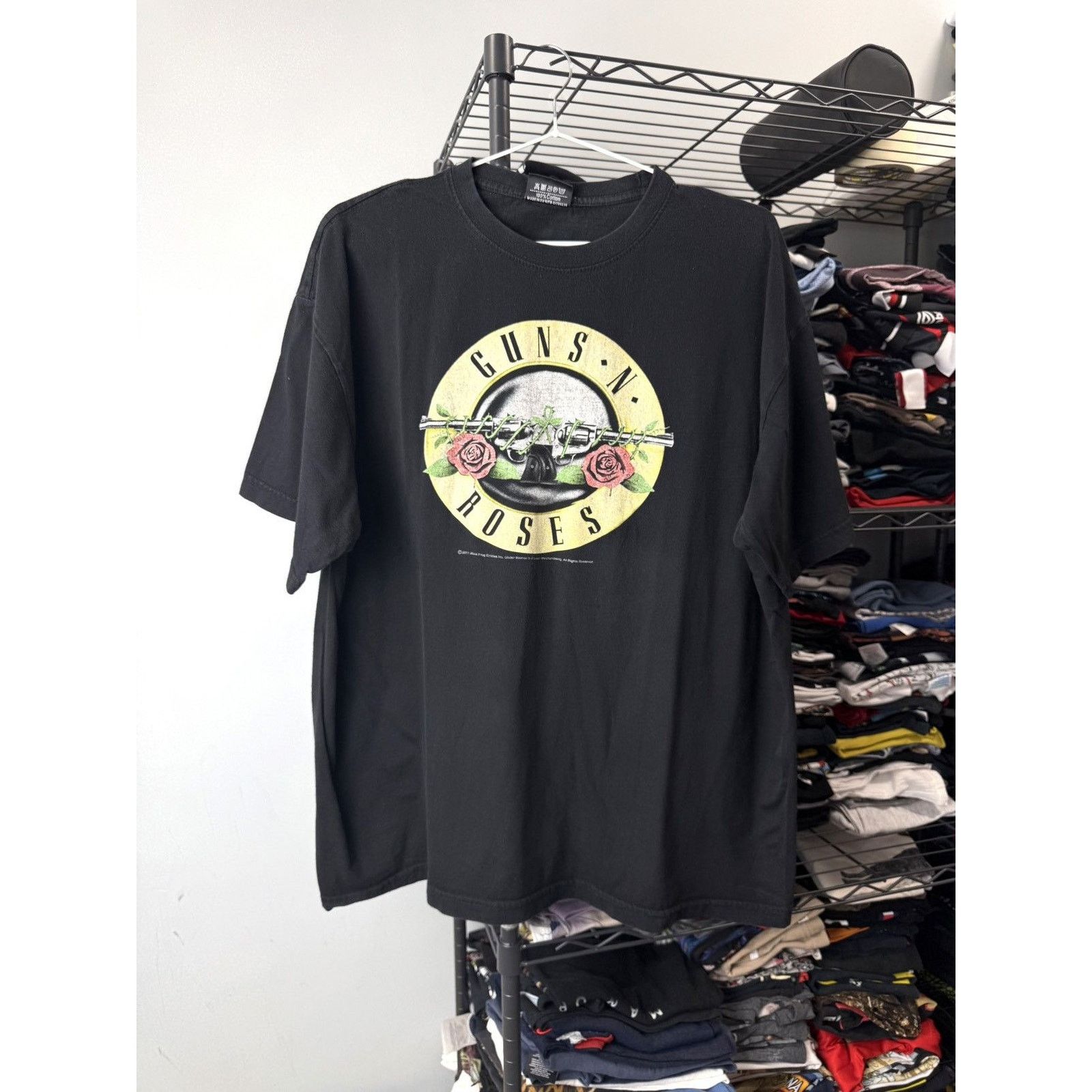 Guns N' Roses Vintage 2011 Guns N Roses Band Rock Tour T Shirt Size US XL / EU 56 / 4 - 1 Thumbnail