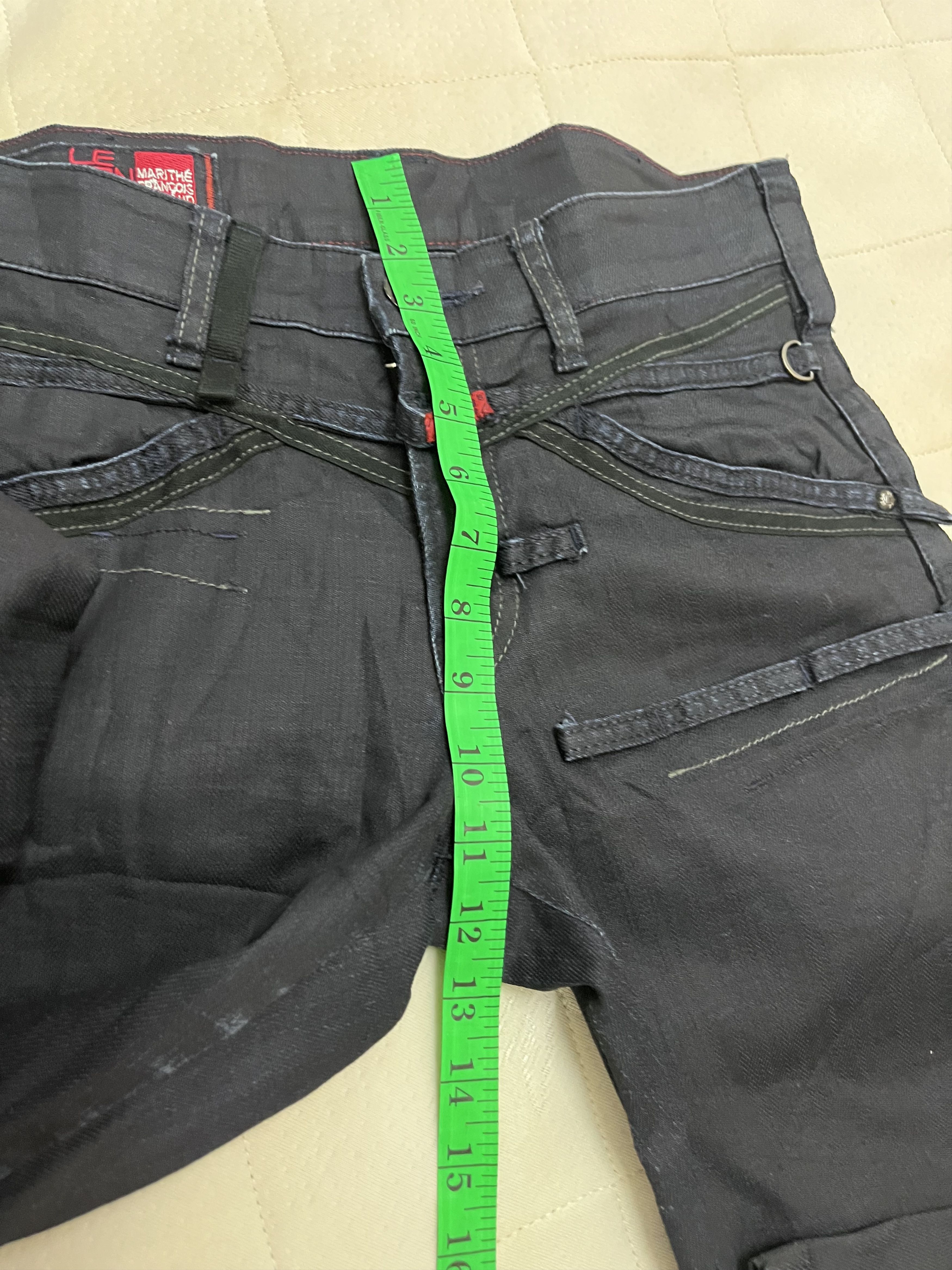 Marithe + Francois Girbaud Marithe Francois Waxed Bondage Denim Size US 32 / EU 48 - 8 Thumbnail